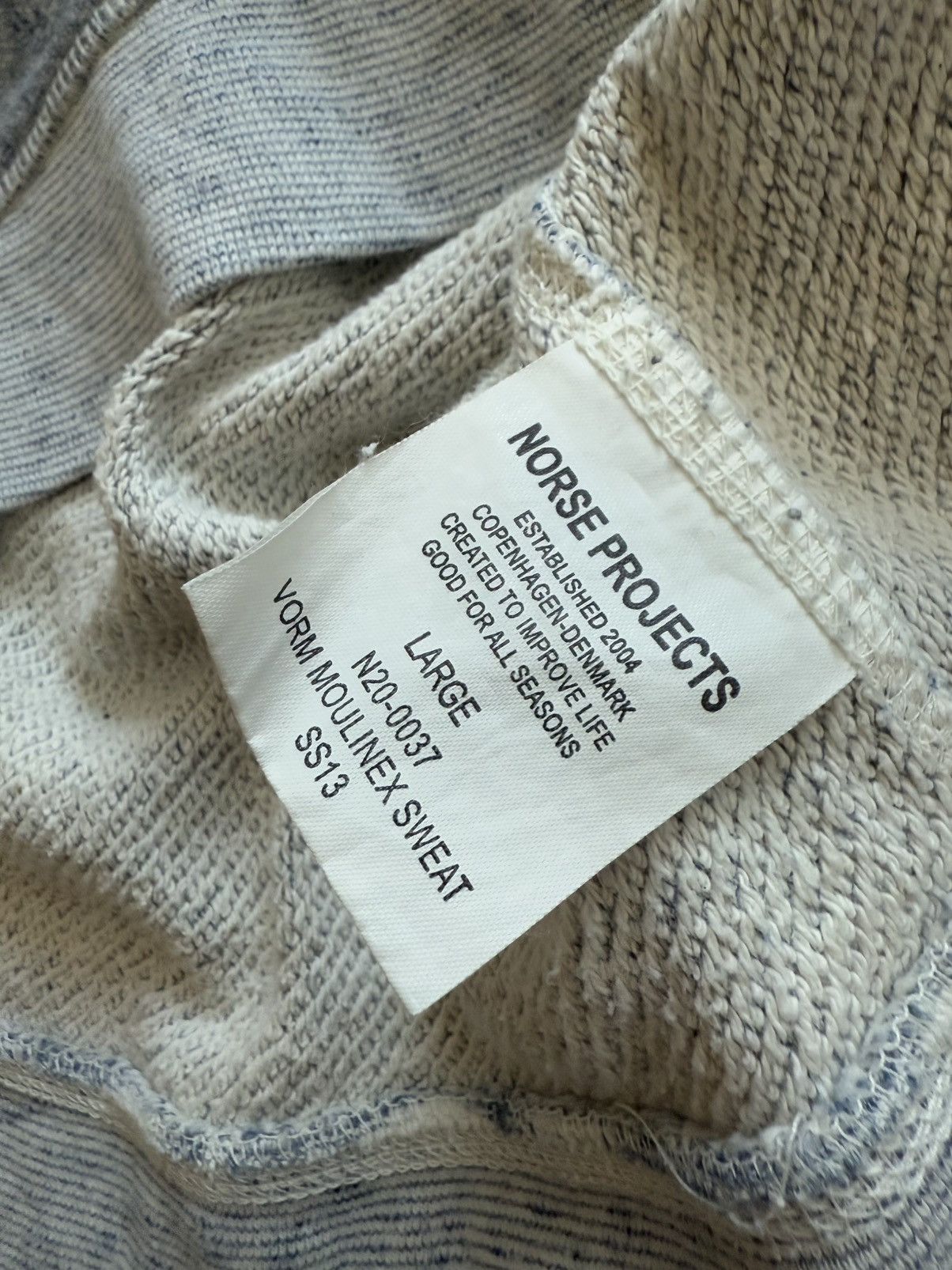 Norse Projects Norse Projects Vorm Moulinex Sweatshirt Size US L / EU 52-54 / 3 - 4 Thumbnail
