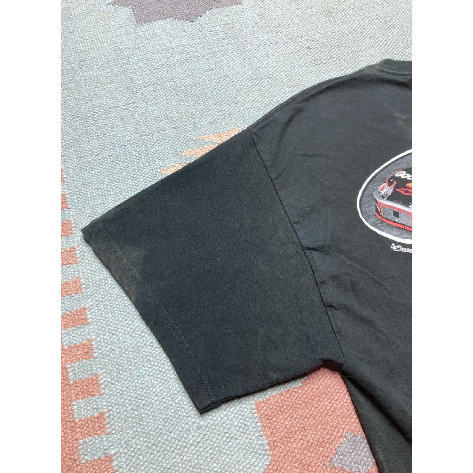 NASCAR VINTAGE Faded NASCAR Kevin Harvick 29 Grunge Black T-Shirt Mens L Size US L / EU 52-54 / 3 - 4 Thumbnail