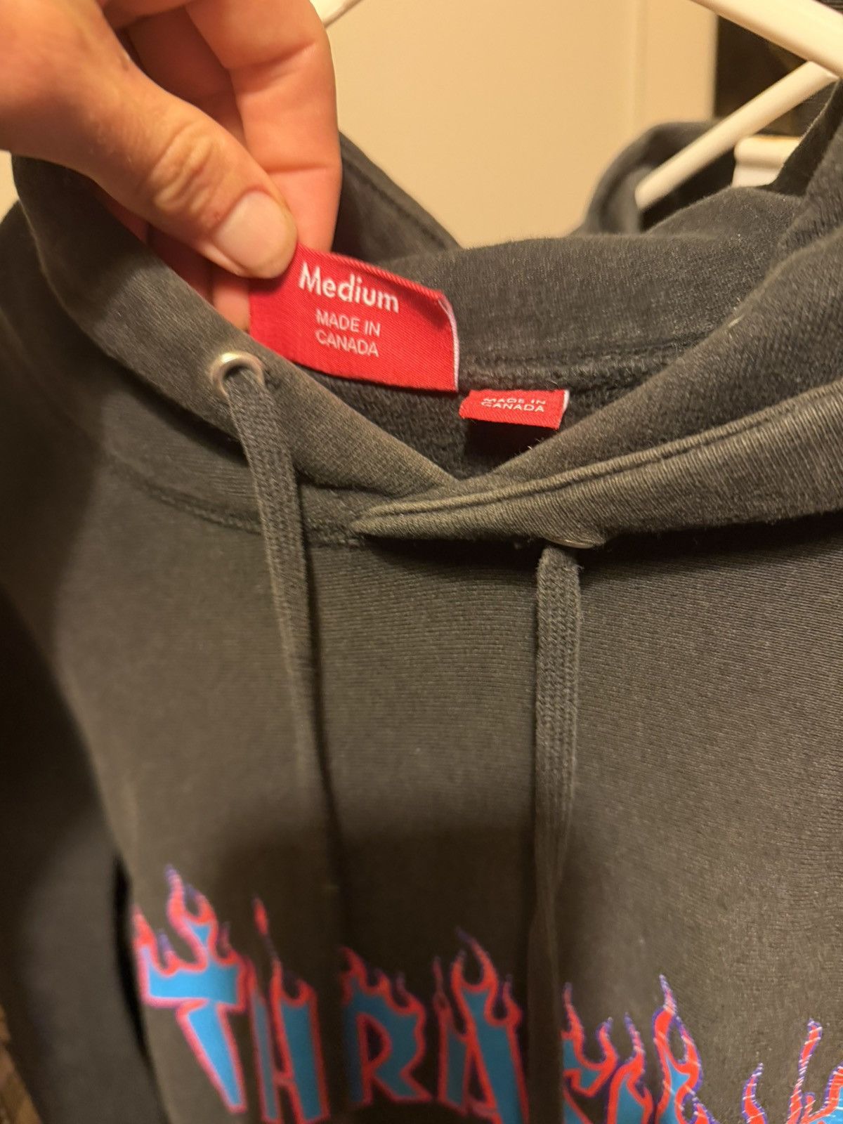 Supreme × Thrasher Preloved Supreme x Thrasher Hoodie 2015 medium Size US M / EU 48-50 / 2 - 2 Thumbnail
