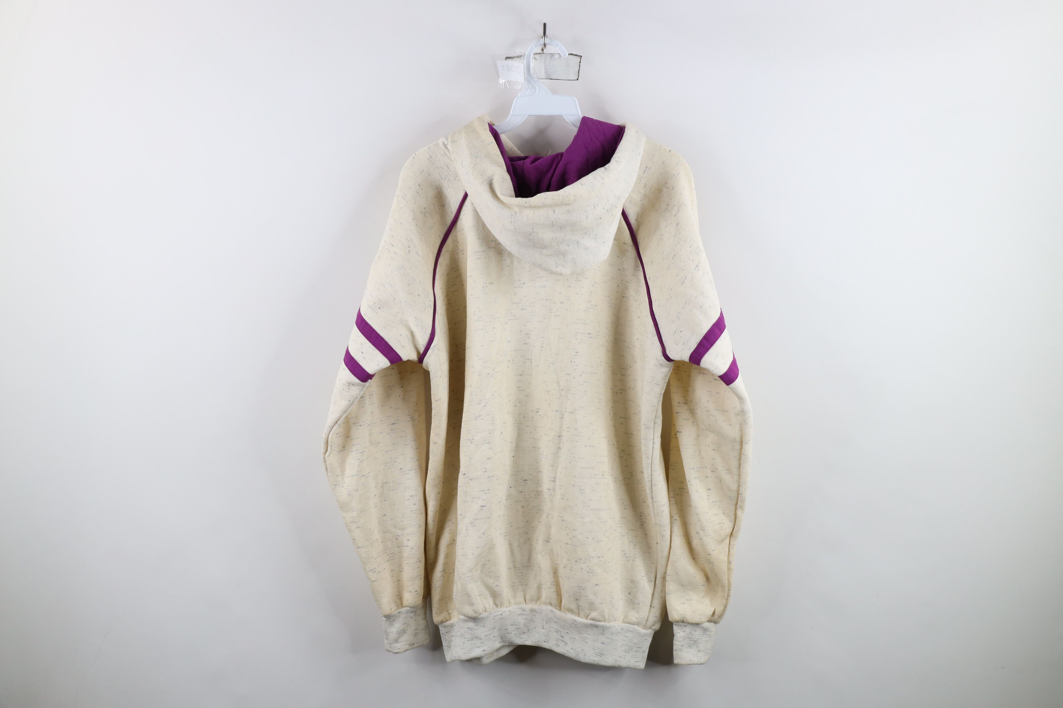 Vintage Vintage 90s Bone University of Washington Hoodie U Dub USA Size US L / EU 52-54 / 3 - 12 Thumbnail