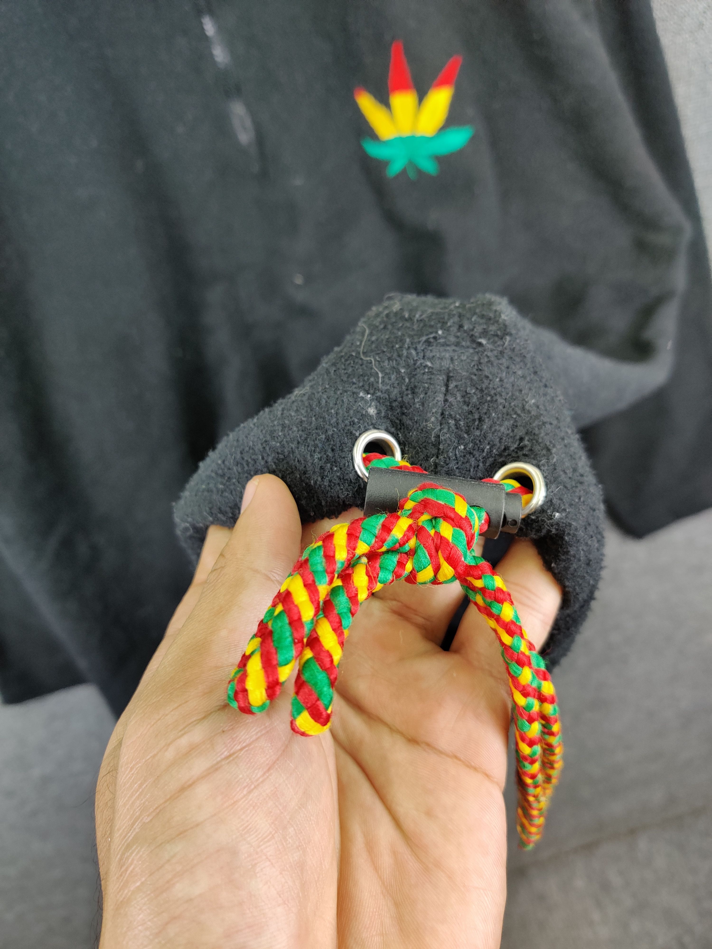 Bob Marley Bulk Marijuana Rasta/Dia Star Jamaica Fleece Jacket Size US L / EU 52-54 / 3 - 8 Thumbnail
