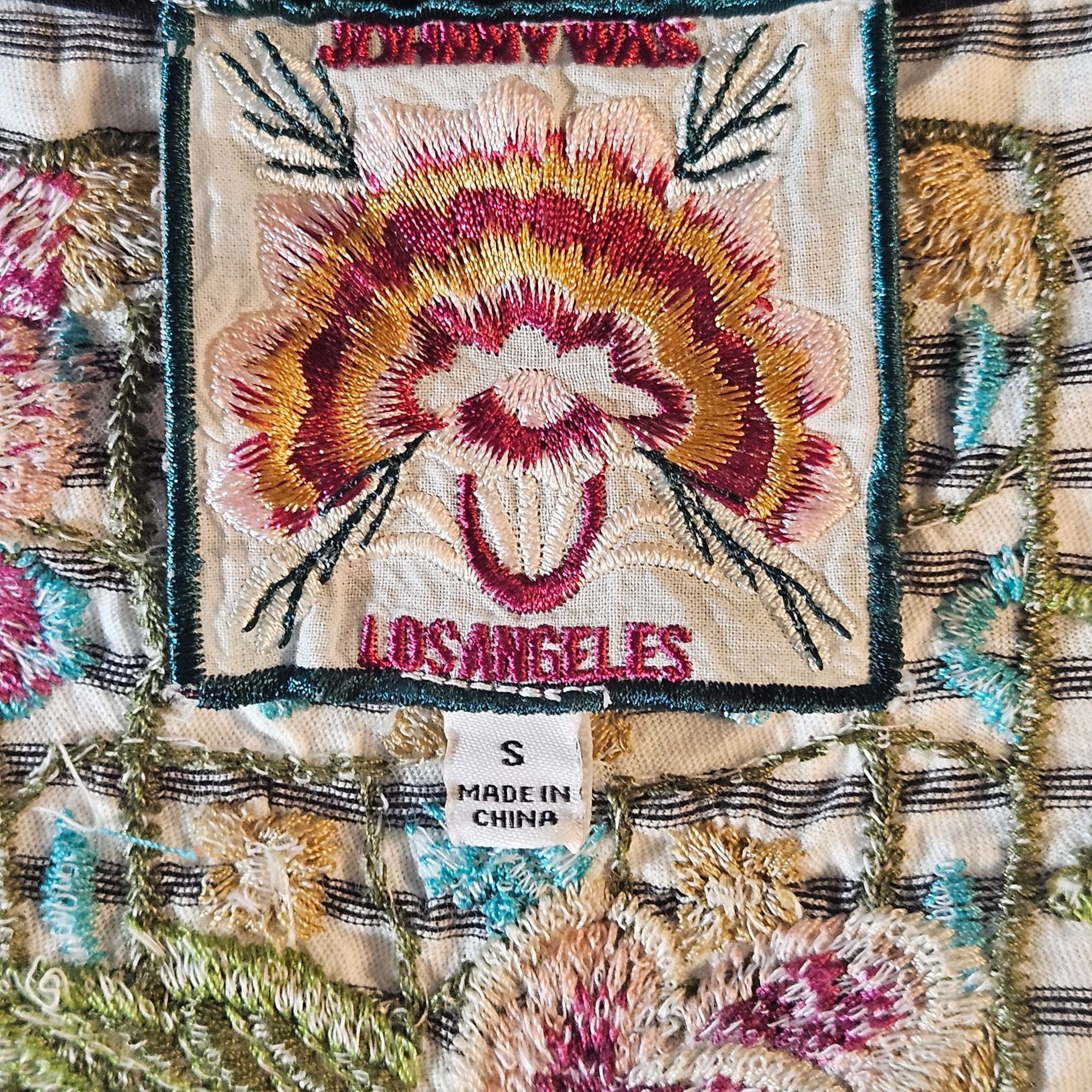 Johnny Was Johnny Was Women Top S Coastal Boho Chic Artisanal Cottage C Size S / US 4 / IT 40 - 3 Thumbnail
