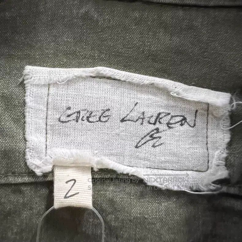 Greg Lauren Greg Lauren Military green distressed faux two-piece jacke Size US M / EU 48-50 / 2 - 3 Thumbnail
