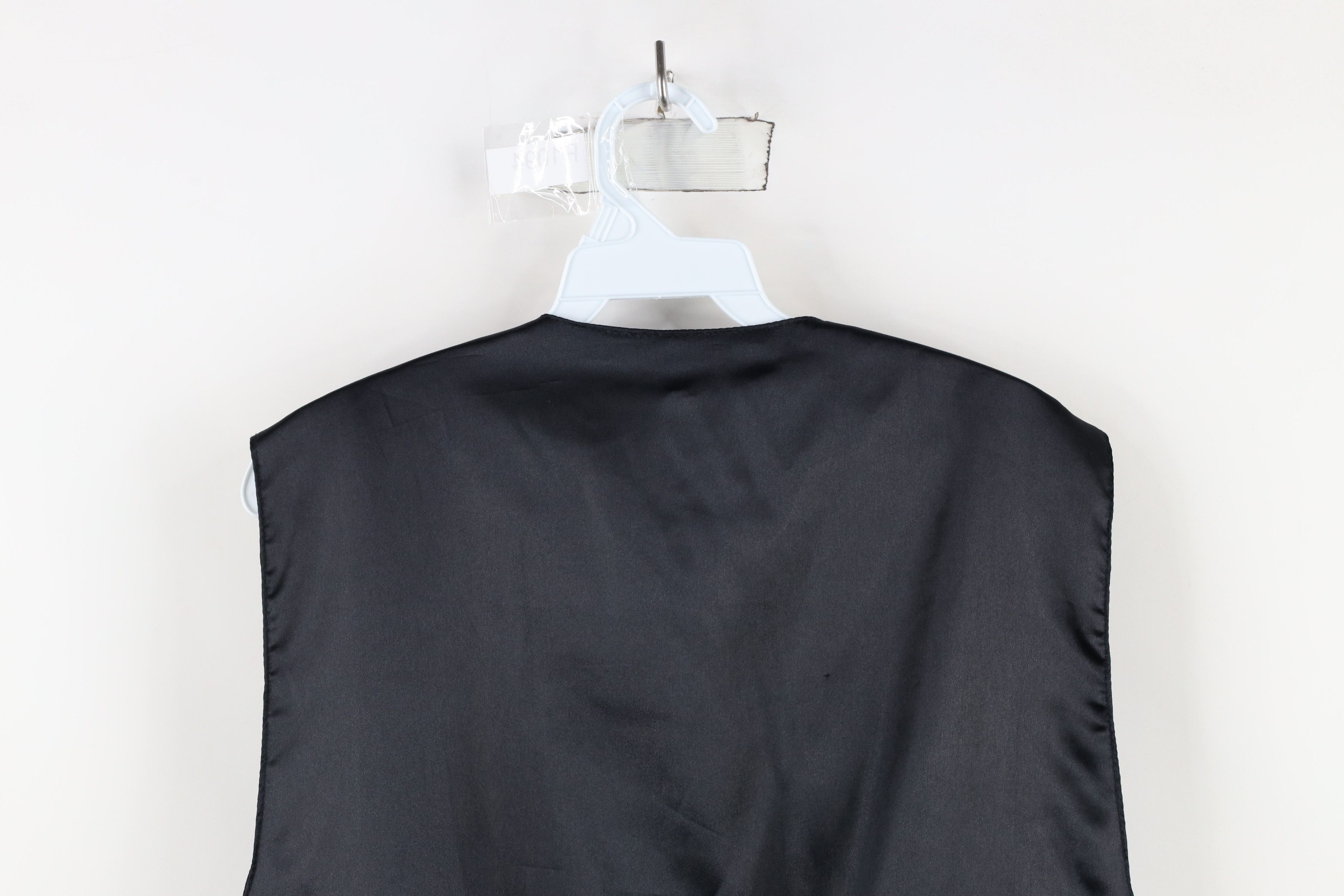 Vintage Vintage 90s Streetwear Geometric Patchwork Buckle Back Vest Size US M / EU 48-50 / 2 - 13 Thumbnail
