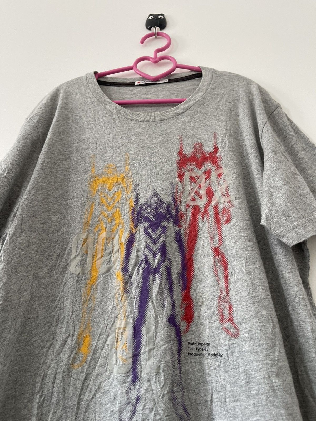 Anime NEON GENESIS EVANGELION X Uniqlo Size US L / EU 52-54 / 3 - 2 Thumbnail