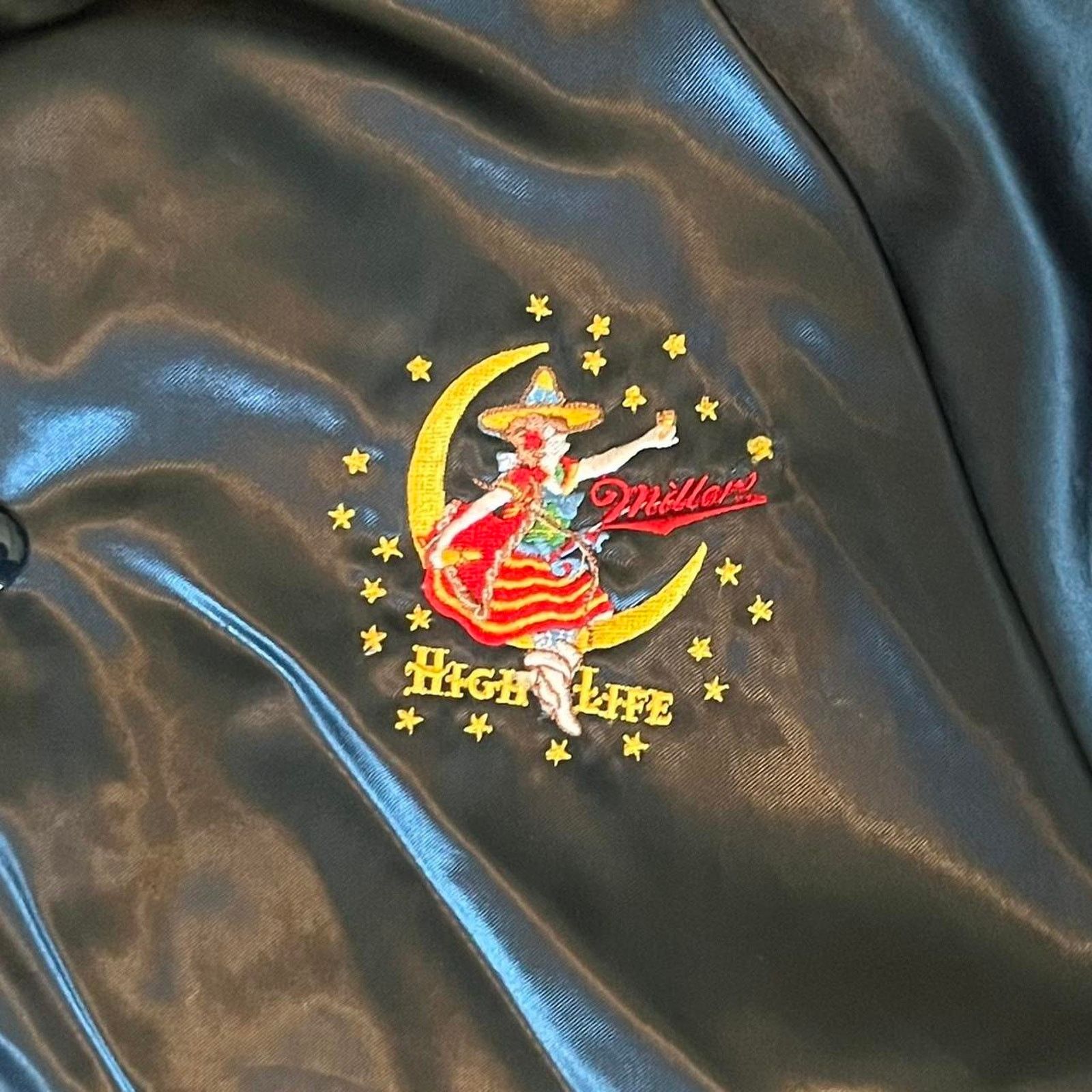 Other Vintage Miller High Life Satin Jacket Size US L / EU 52-54 / 3 - 2 Thumbnail