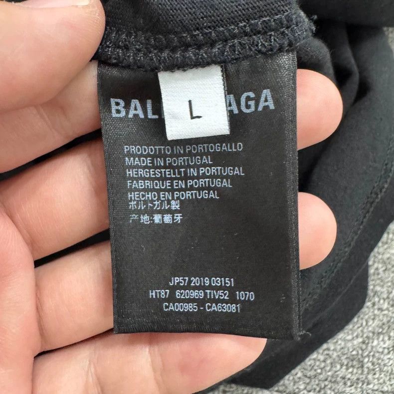 Balenciaga Balenciaga cola letter print short sleeve Size US L / EU 52-54 / 3 - 5 Thumbnail