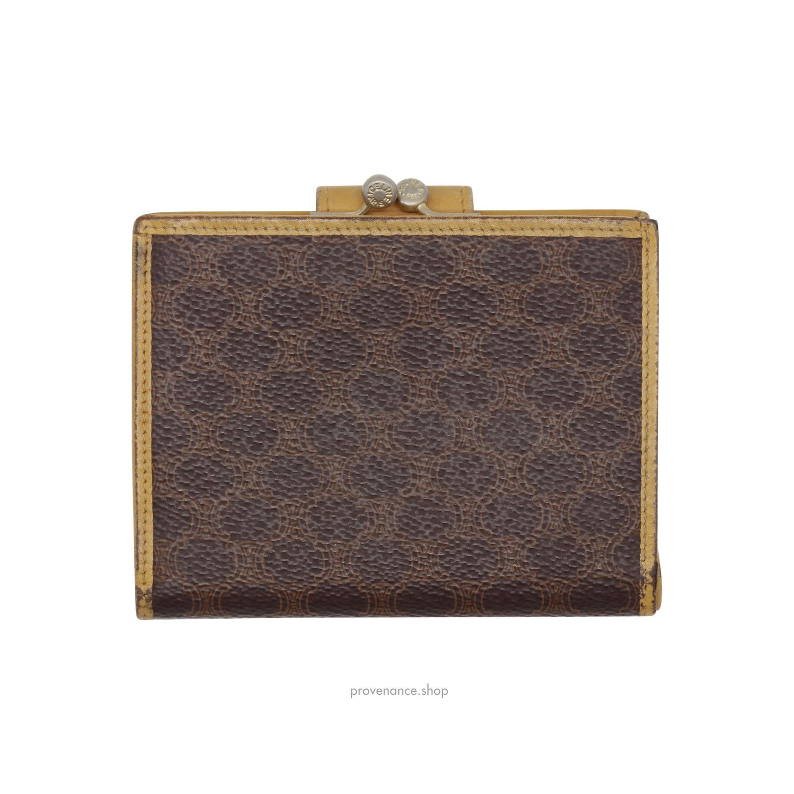 Celine 🔴 Celine Snap Wallet - Macadam Triomphe Size ONE SIZE - 2 Thumbnail