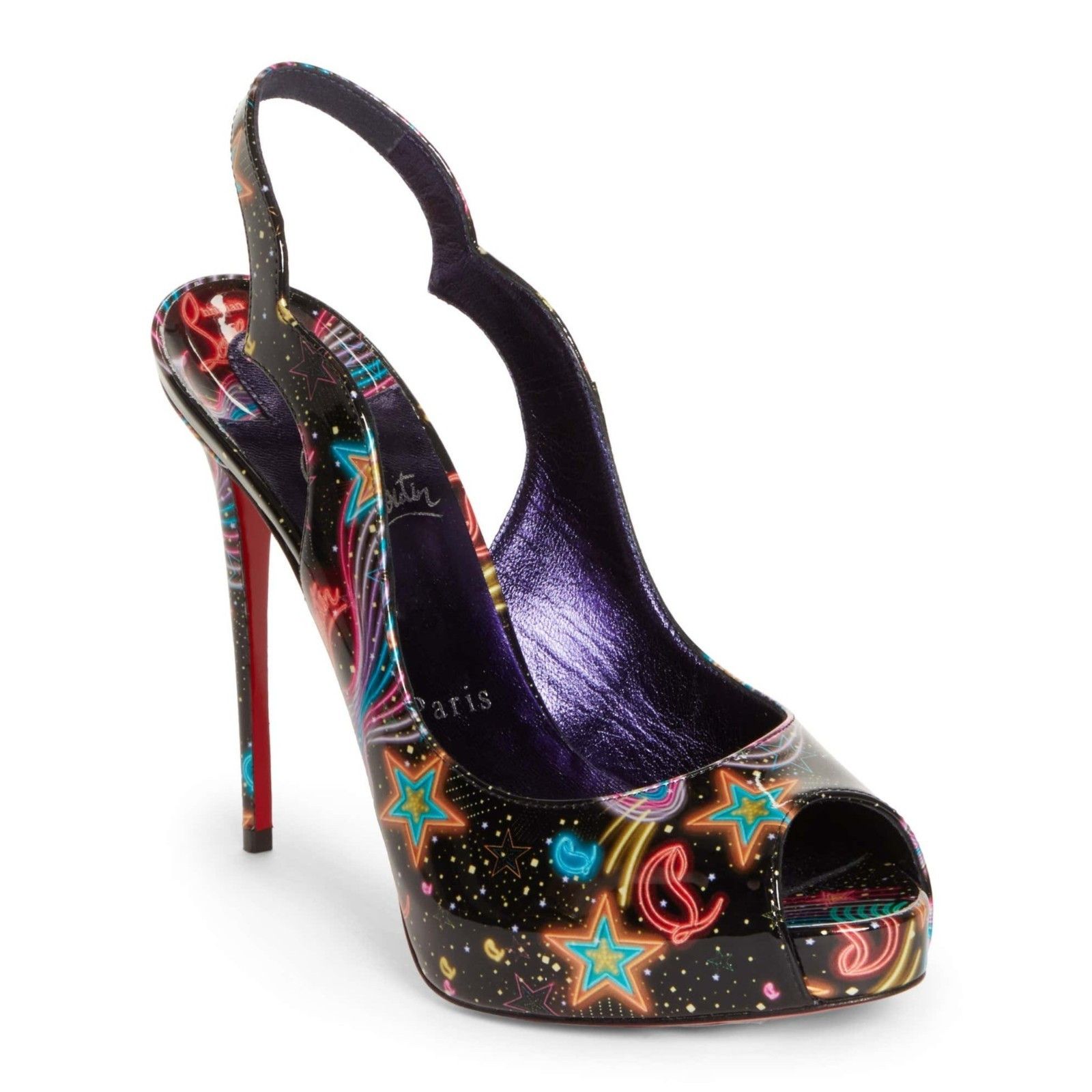 Christian Louboutin Hot Chick Alta Slingback Pump Shoes in EU 41.5 / US 11.5 NEW Size US 11.5 / IT 41.5 - 1 Thumbnail