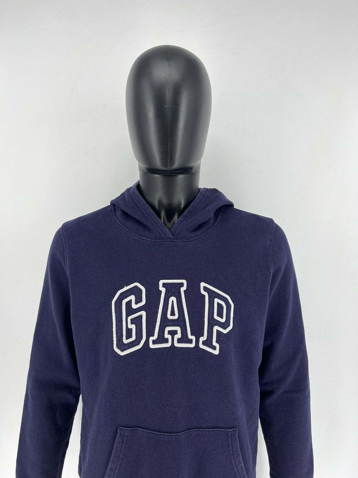 Gap × Vintage Vintage GAP Hoodie Boxy Hype Streetwear Rare Casual Size US L / EU 52-54 / 3 - 1 Thumbnail