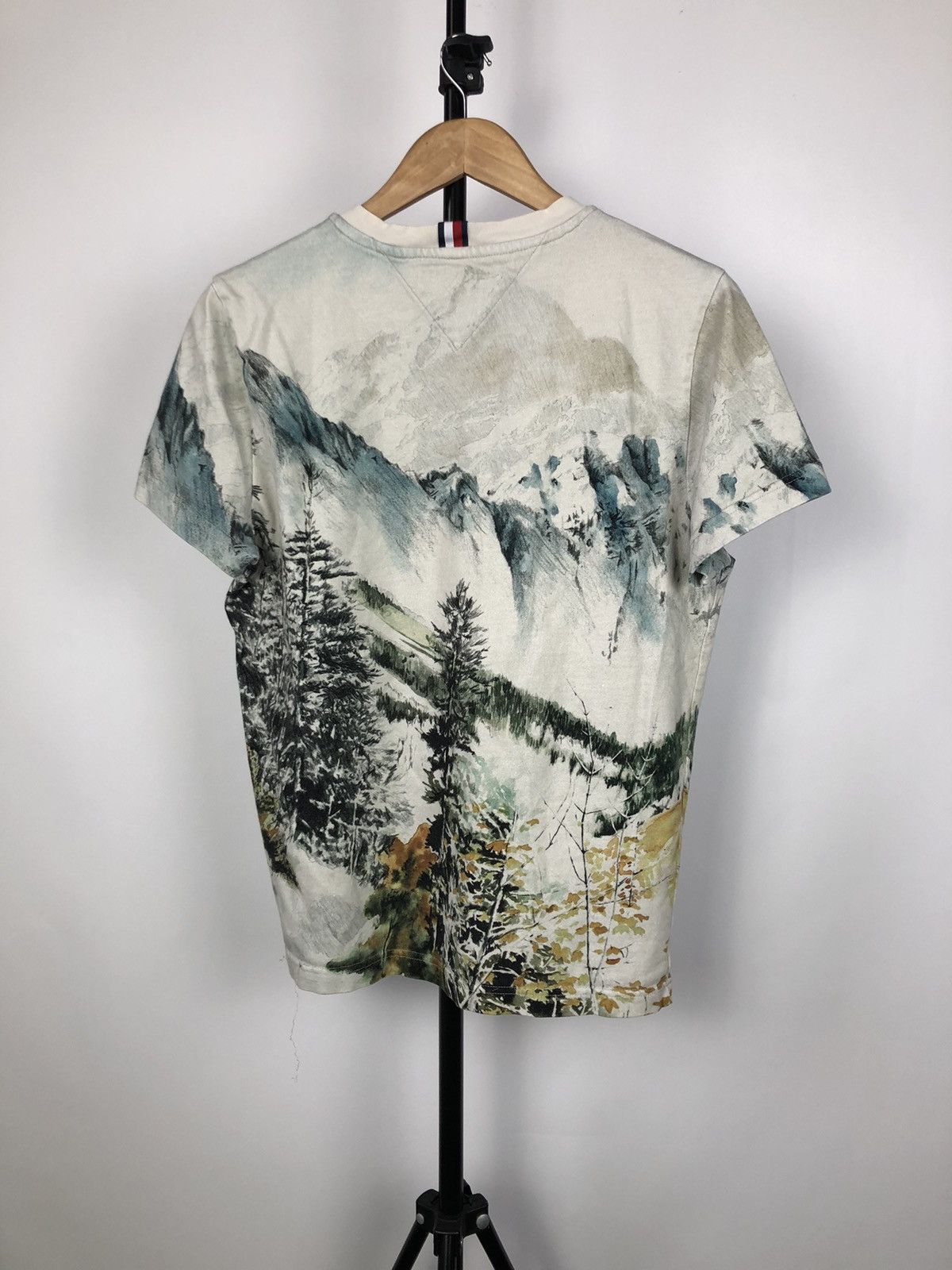 Tommy Hilfiger × Vintage Vintage shirt Tommy Hilfiger Landscape Size US M / EU 48-50 / 2 - 2 Thumbnail