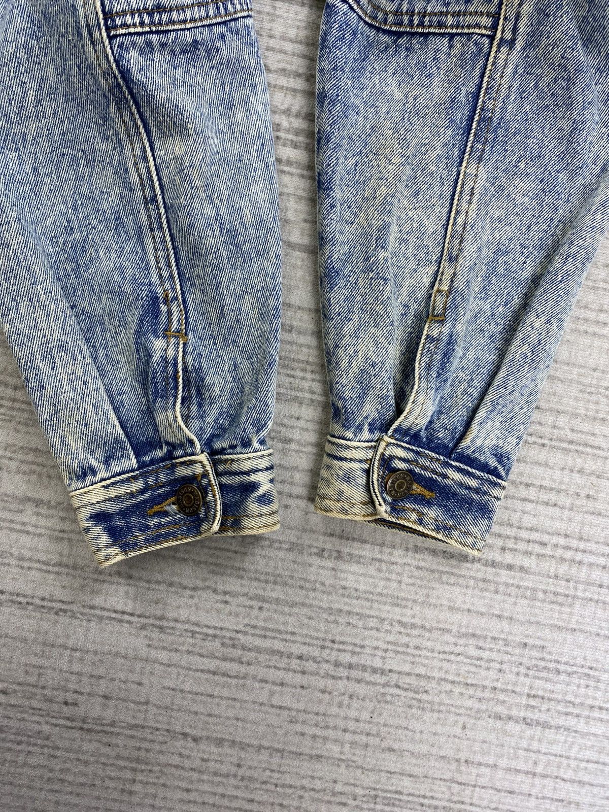Japanese Brand × Vintage Vintage 90s Marucelossa Acid Wash Denim Jacket Size US M / EU 48-50 / 2 - 10 Thumbnail