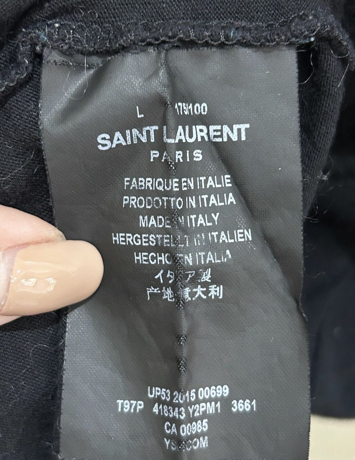 Saint Laurent Paris × Yves Saint Laurent Saint Laurent Baby Printed Short Sleeves2412-Nextarrow Size US L / EU 52-54 / 3 - 4 Thumbnail