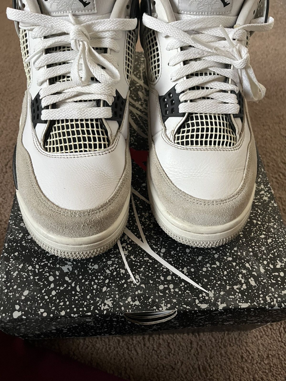 Jordan Brand × Nike Jordan 4 Military Black Size US 10.5 / EU 43-44 - 6 Thumbnail