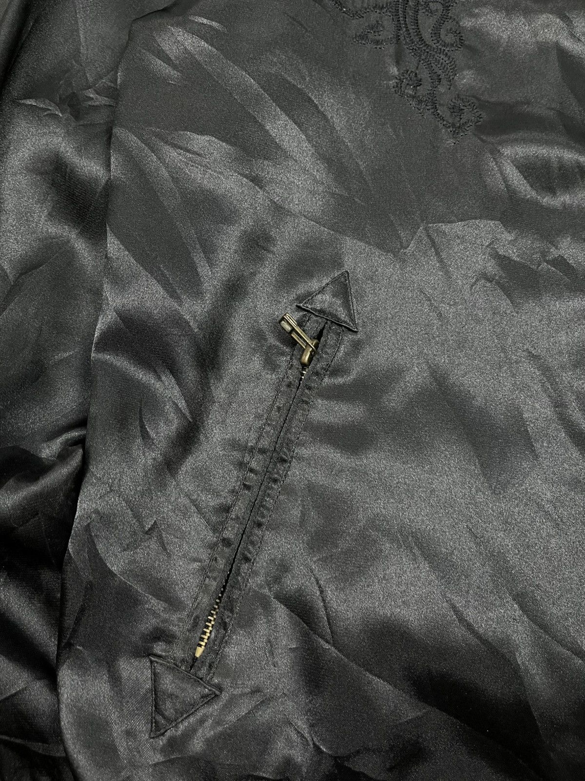 14th Addiction × If Six Was Nine × Japanese Brand Japanese Black on black punk style sukajan Size US M / EU 48-50 / 2 - 6 Thumbnail