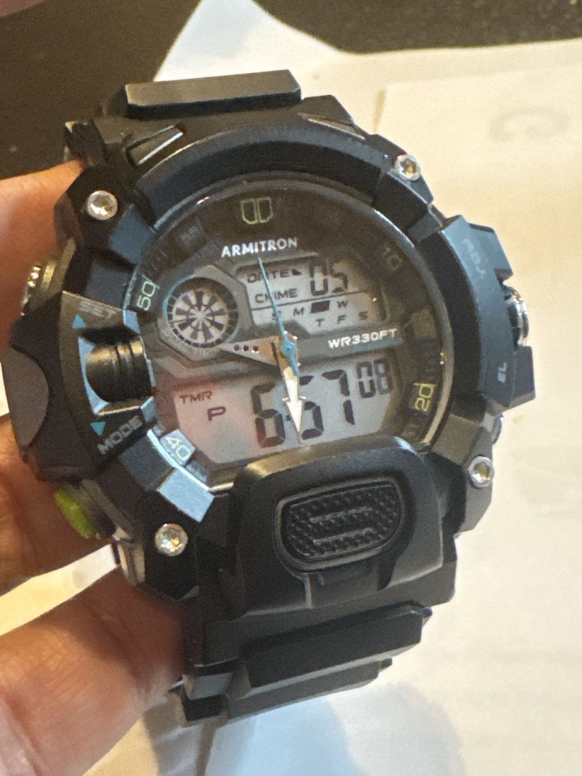 The Unbranded Brand Watch for Men By Armitron Sports Watch Size 44 - 4 Thumbnail