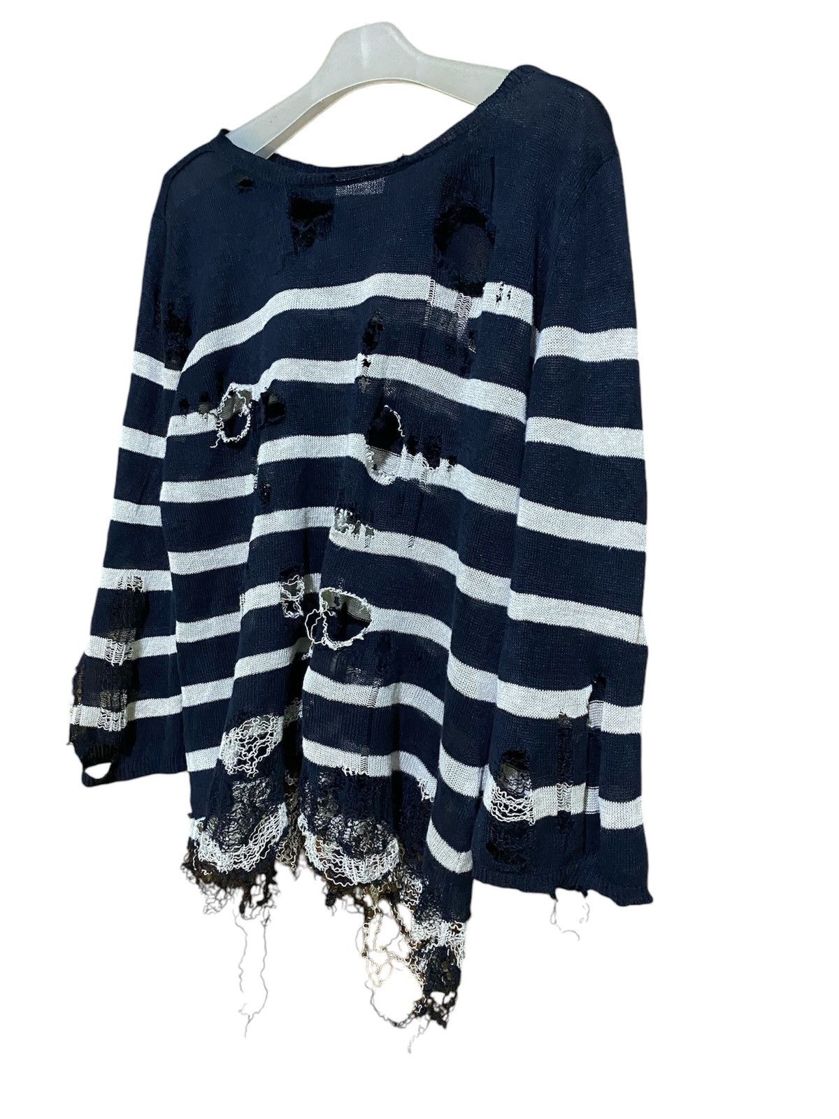 Japanese Brand × Margaret Howell × Yasuyuki Ishii Knit Margaret Howell Distressed Size S / US 4 / IT 40 - 5 Thumbnail