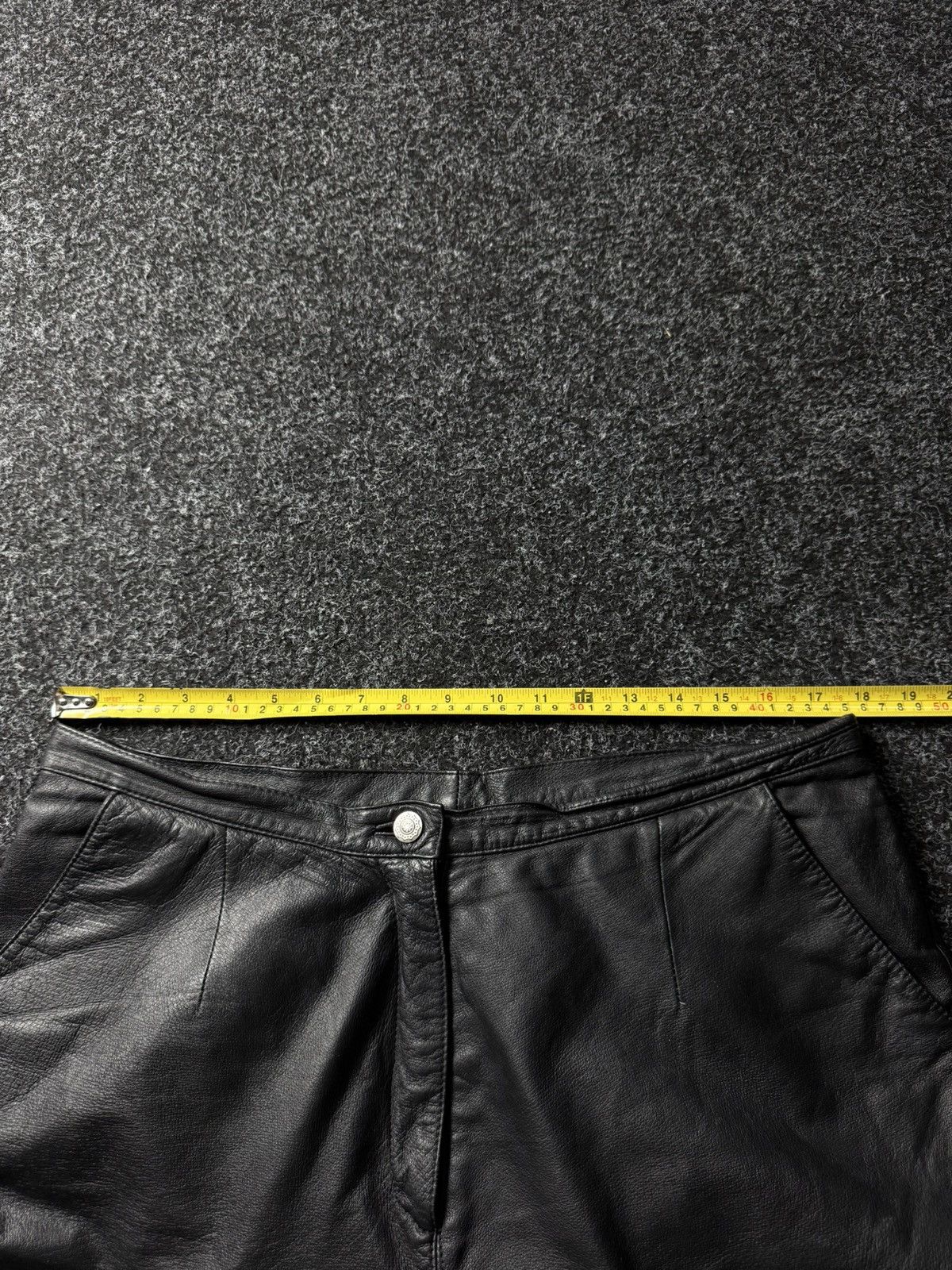 Leather Y2K Vintage Leather Pants Opium Style Alt Biker USA Rare Size US 34 / EU 50 - 25 Thumbnail