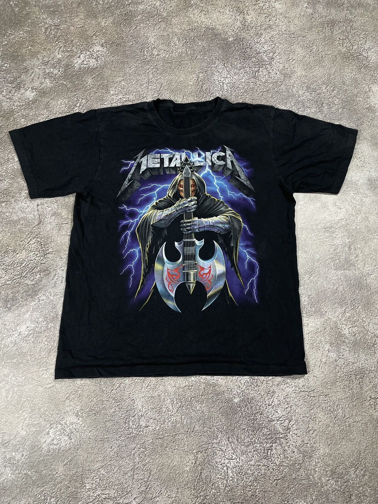 Vintage Vintage 00s Metallica Graphic Tee Band Tee Grunge Dark M Size US M / EU 48-50 / 2 - 3 Thumbnail