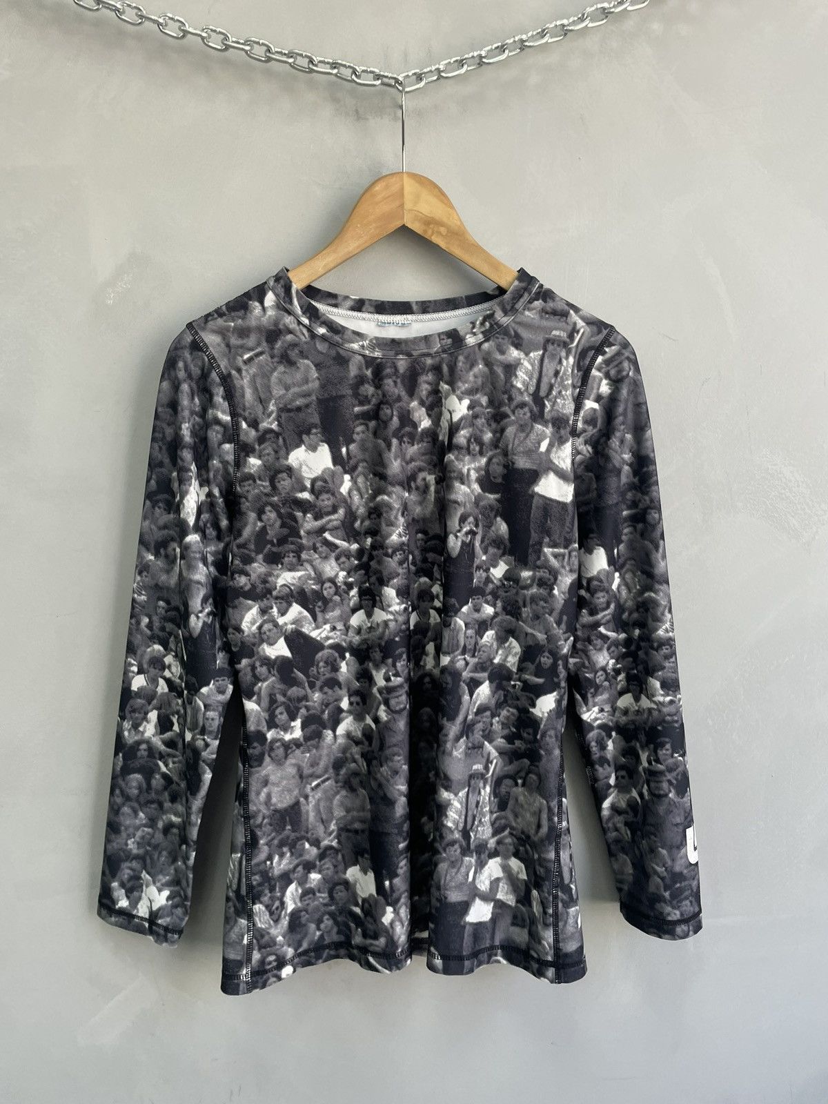 Japanese Brand Rare Japanese JPG style overprint Longsleeve y2k Size US M / EU 48-50 / 2 - 2 Thumbnail