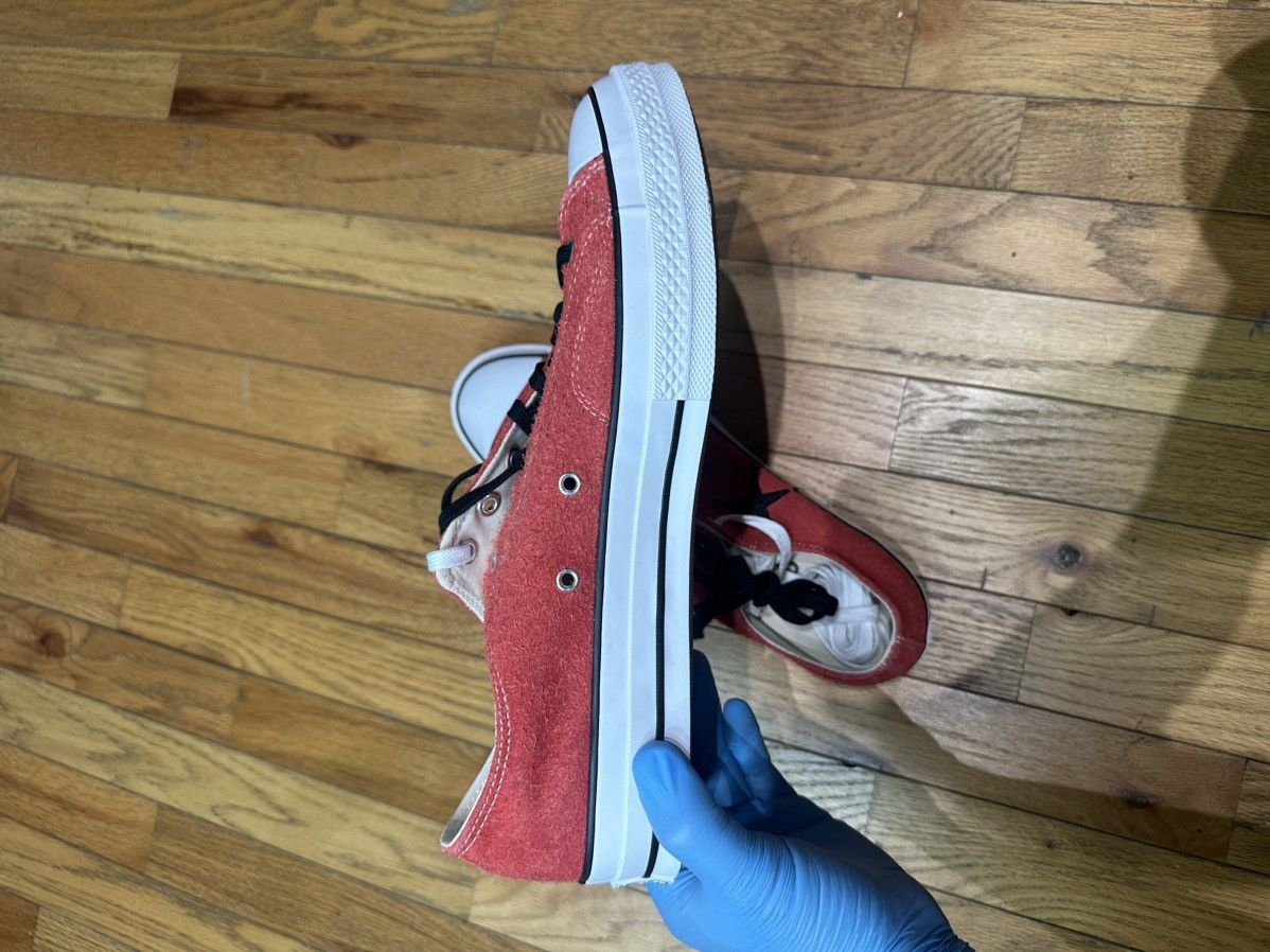 Converse × Stussy Converse x Stussy Chuck 70 Ox (Poppy Red) Size US 12 / EU 45 - 6 Thumbnail