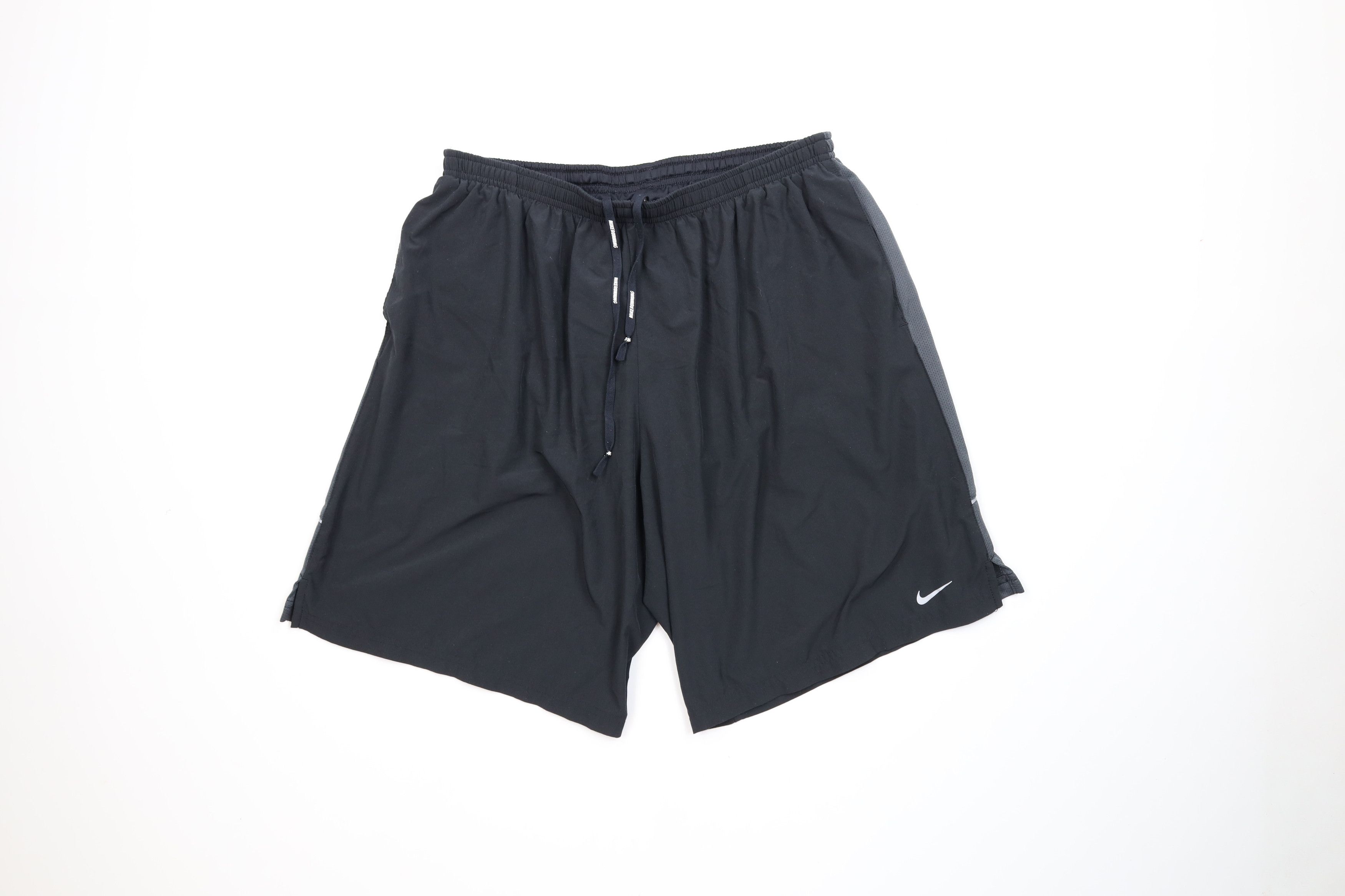 Nike Vintage Nike Mini Swoosh Reflective Lined Above Knee Shorts Size US 36 / EU 52 - 1 Thumbnail