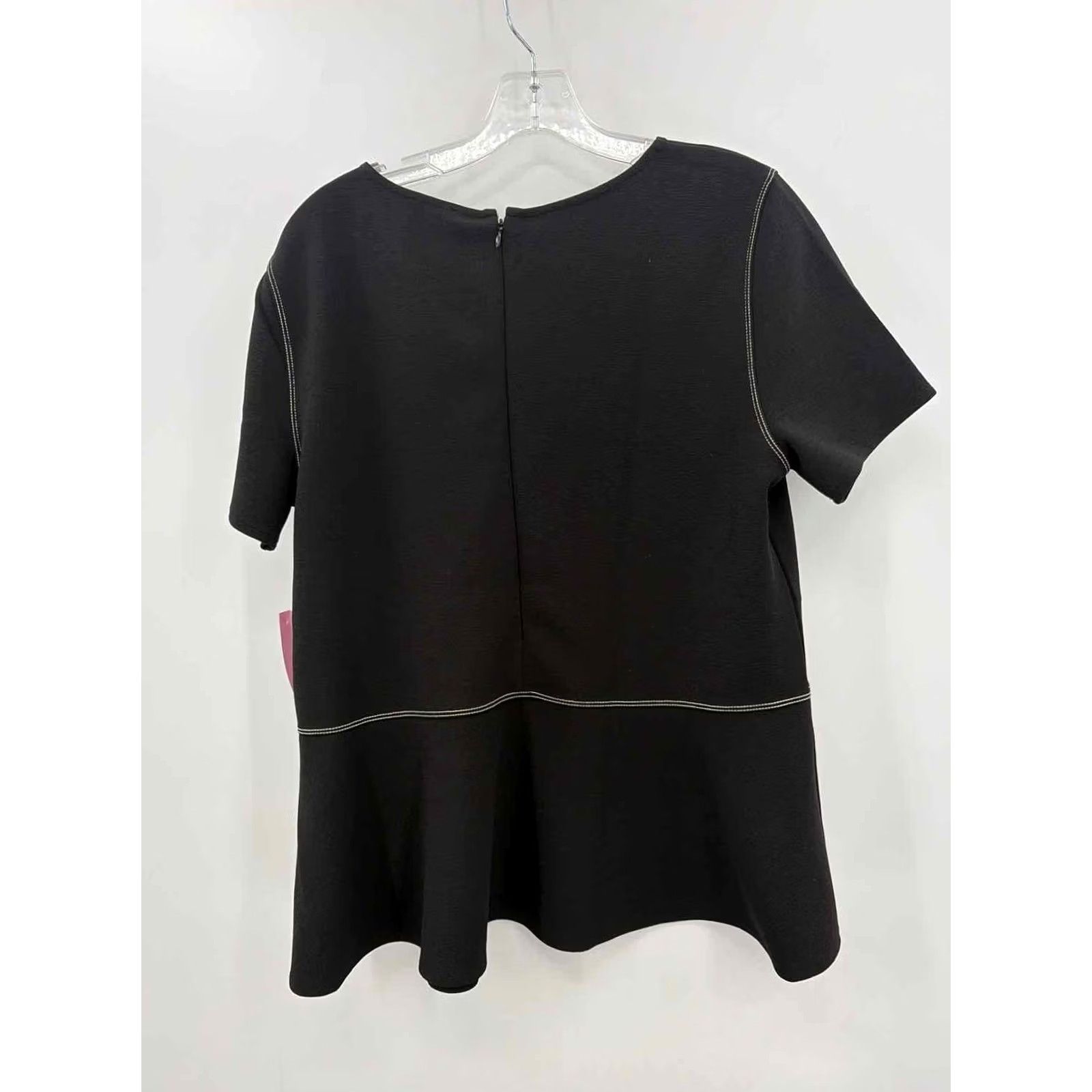 Ann Taylor Ann Taylor Blouse Black Large Size L / US 10 / IT 46 - 2 Thumbnail