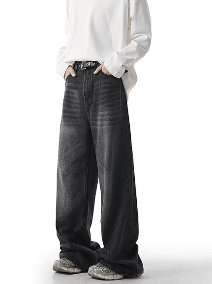 Japanese Brand × Jean Men's high street loose fashion jeans Size US 32 / EU 48 - 2 Thumbnail