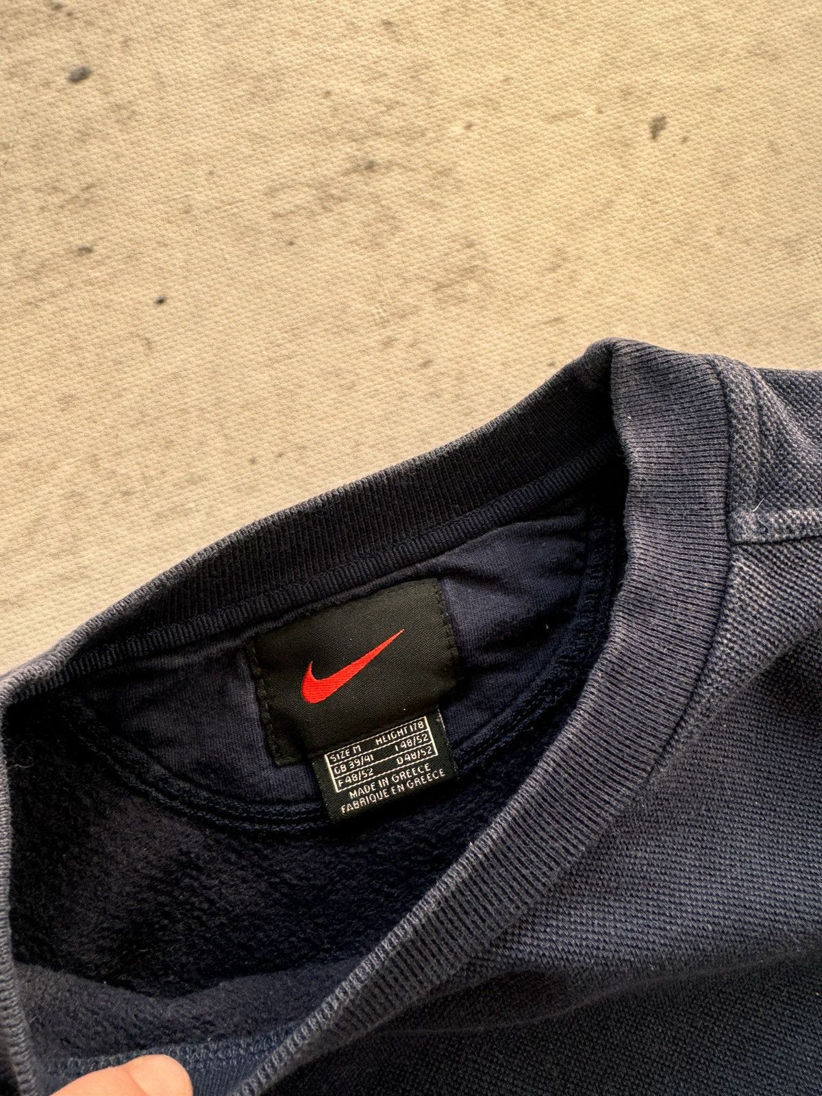 Nike × Vintage NIKE VINTAGE BASIC LOGO OVERSIZE BOXY SWEATSHIRT Size US M / EU 48-50 / 2 - 5 Thumbnail
