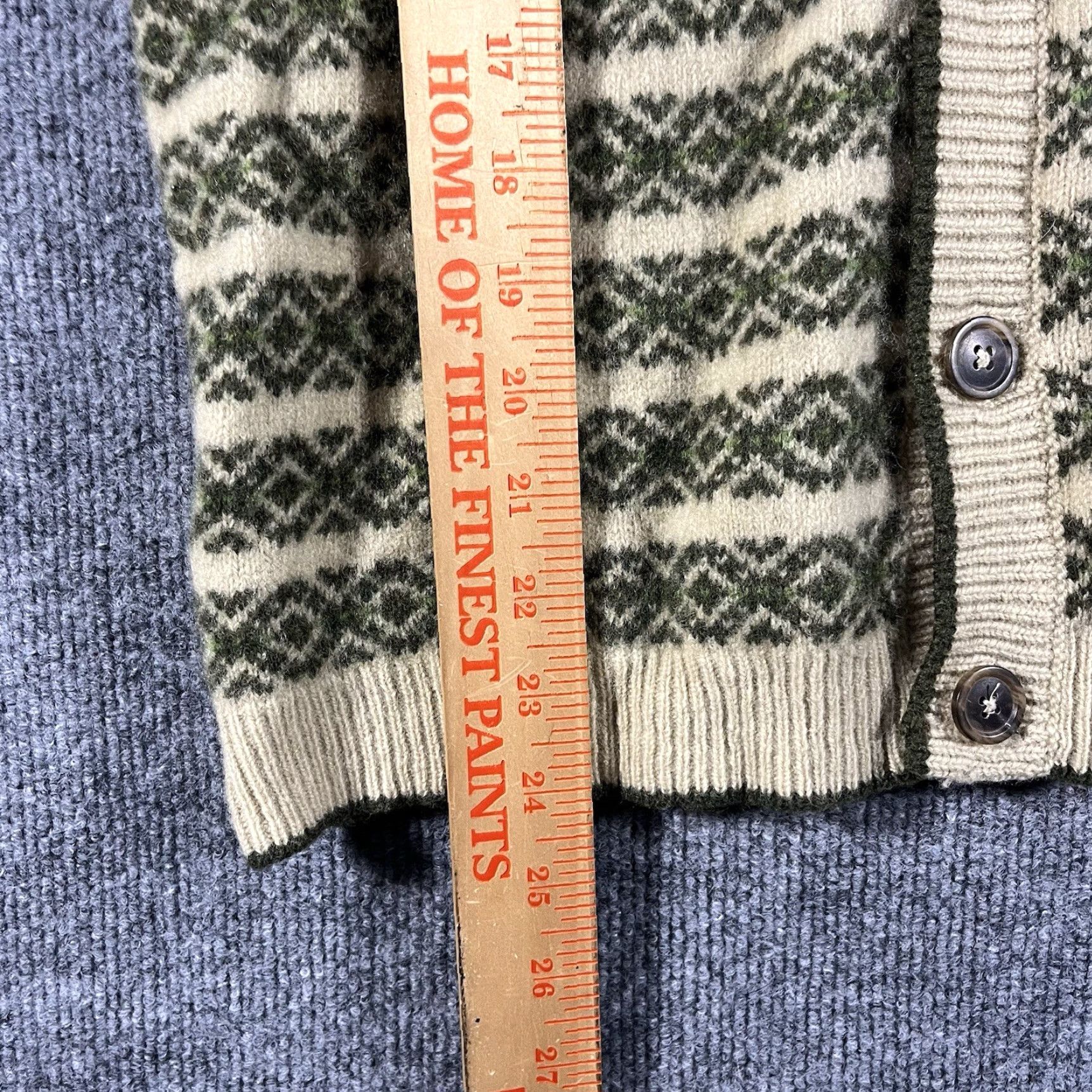 Lucky Brand Lucky Brand Wool Cardigan Sweater Womens XL Striped Aztec Geometric Crosby Vtg Size XL / US 12-14 / IT 48-50 - 5 Thumbnail
