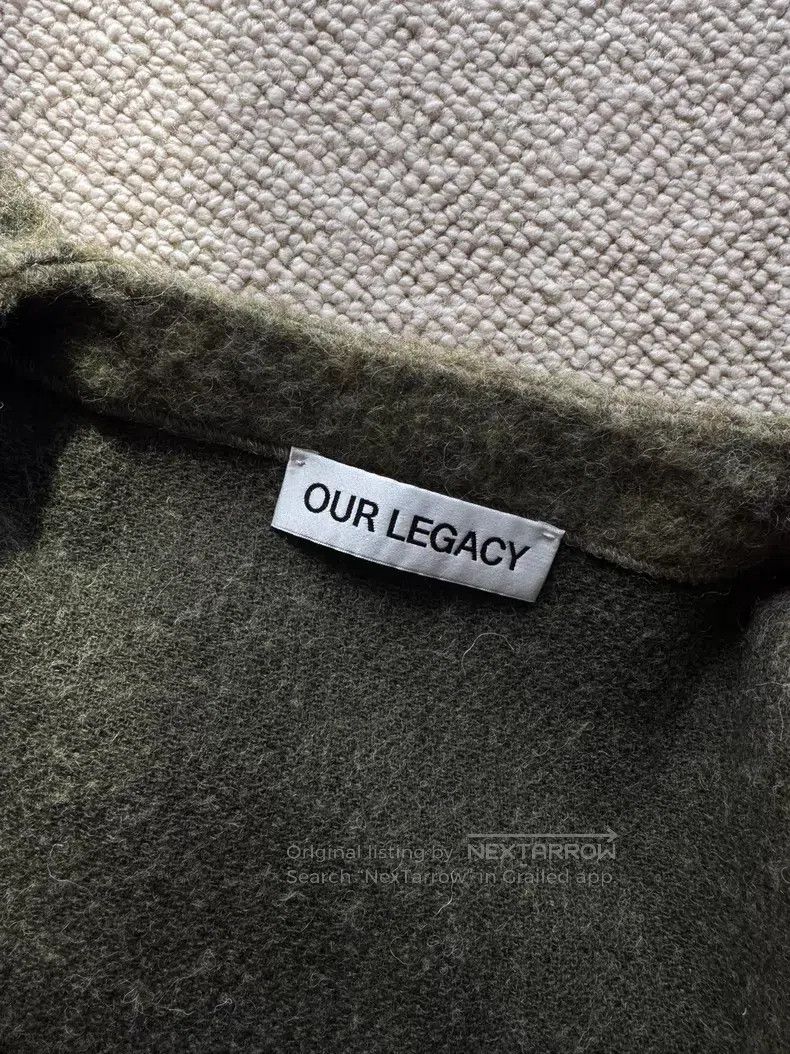 Our Legacy Our Legacy Avocado green cardigan Size US L / EU 52-54 / 3 - 6 Thumbnail