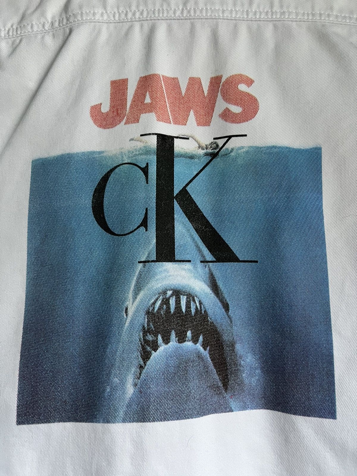 Calvin Klein CK205 Jaws Denim Shirt Size US S / EU 44-46 / 1 - 3 Thumbnail