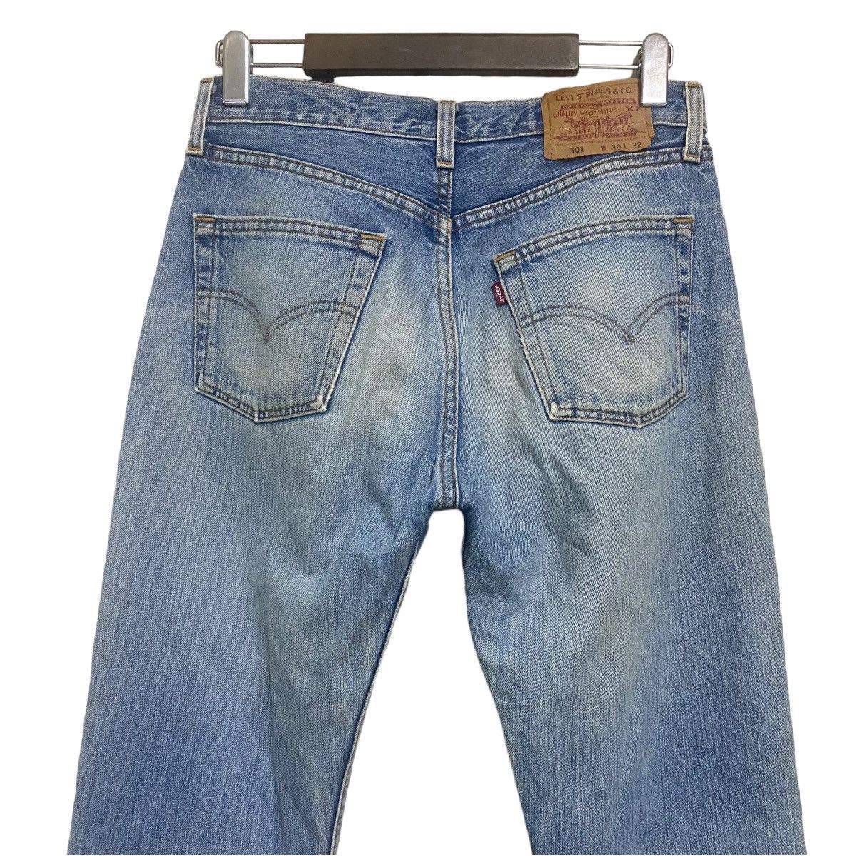 Levi's Vintage Levis 501 Thrashed Jeans Made in USA Size US 30 / EU 46 - 11 Thumbnail