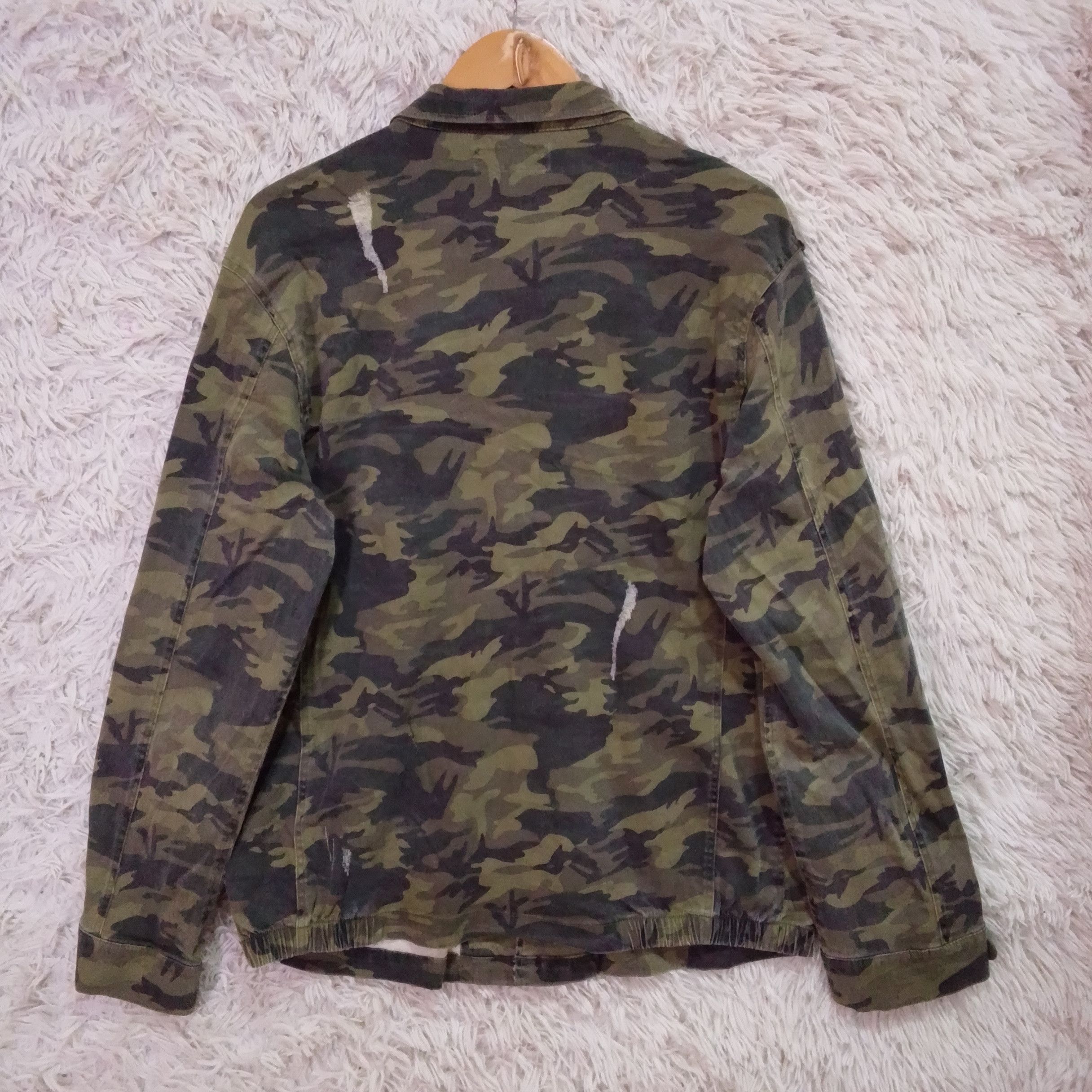 In The Attic In The Attic Distressed Style Military Jacket Size US M / EU 48-50 / 2 - 2 Thumbnail
