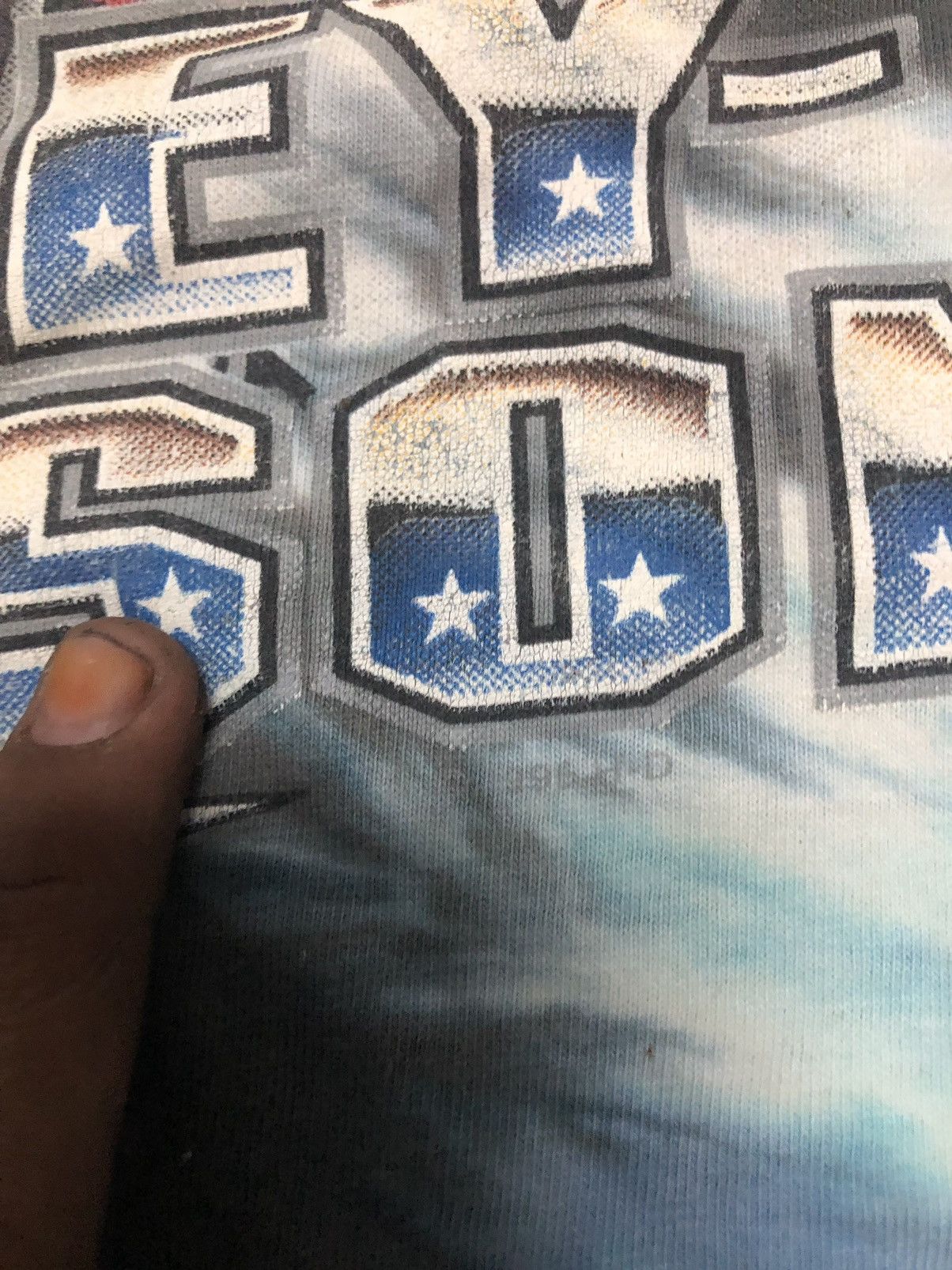 Vintage Vintage 96 harley davidson acid wash Size US M / EU 48-50 / 2 - 11 Thumbnail