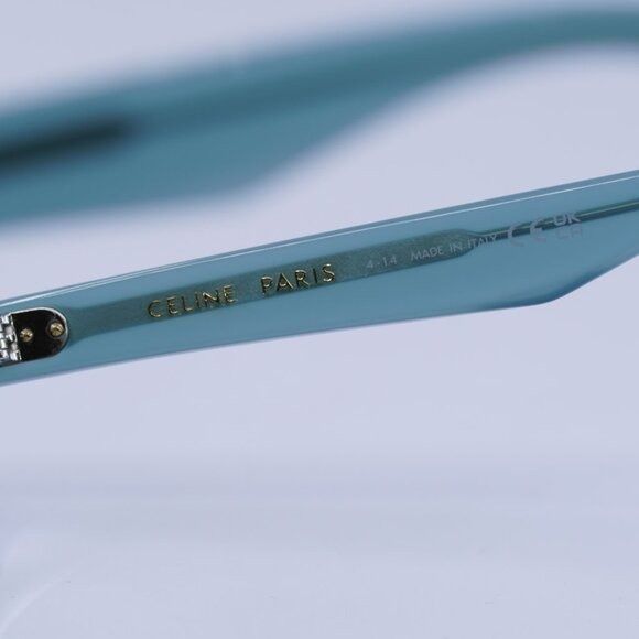 Celine 🕶️ New Celine CL50148F 093 Eyeglasses - Shiny Green Frame Size ONE SIZE - 8 Thumbnail