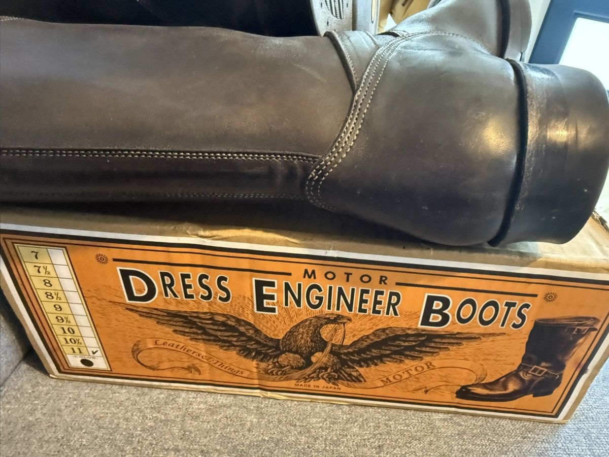 Other Leather Things Motor Japan Engineer Boots 11 (US12) Size US 12 / EU 45 - 7 Thumbnail
