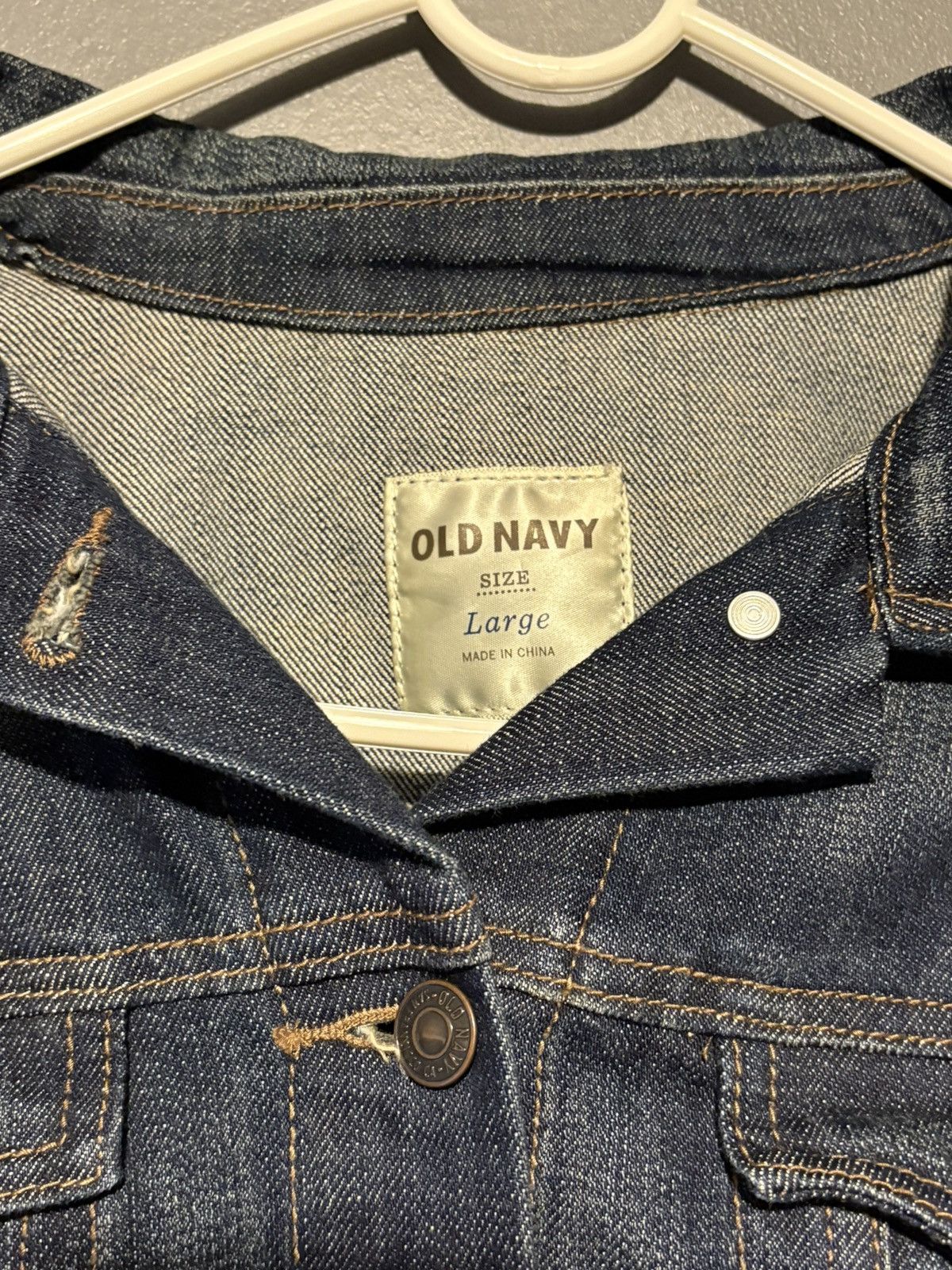 Old Navy Old Navy Vintage Denim Jacket Size US S / EU 44-46 / 1 - 4 Thumbnail
