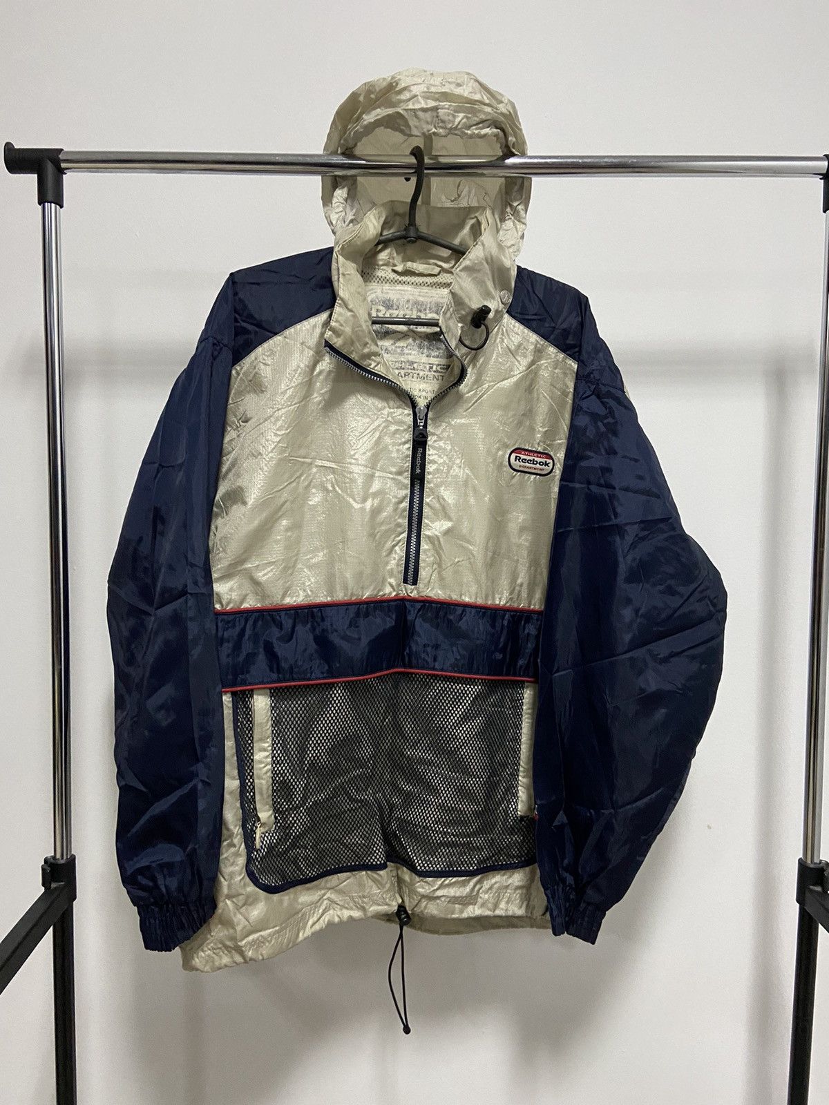 Reebok × Vintage Reebok Vintage small Logo 90s Jacket anorak Size US S / EU 44-46 / 1 - 1 Thumbnail