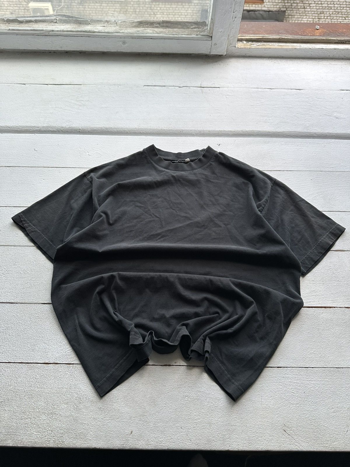 Vintage 🚨Vintage Japanese Style Faded Blank Tee shirt Y2K rare Size US L / EU 52-54 / 3 - 1 Thumbnail