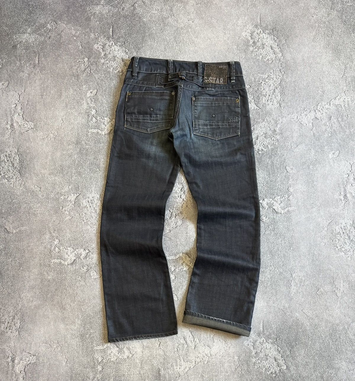 G-Star G star raw 26/32 Kane loose flare denim pants jeans trousers Size 26" / US 2 / IT 38 - 1 Thumbnail