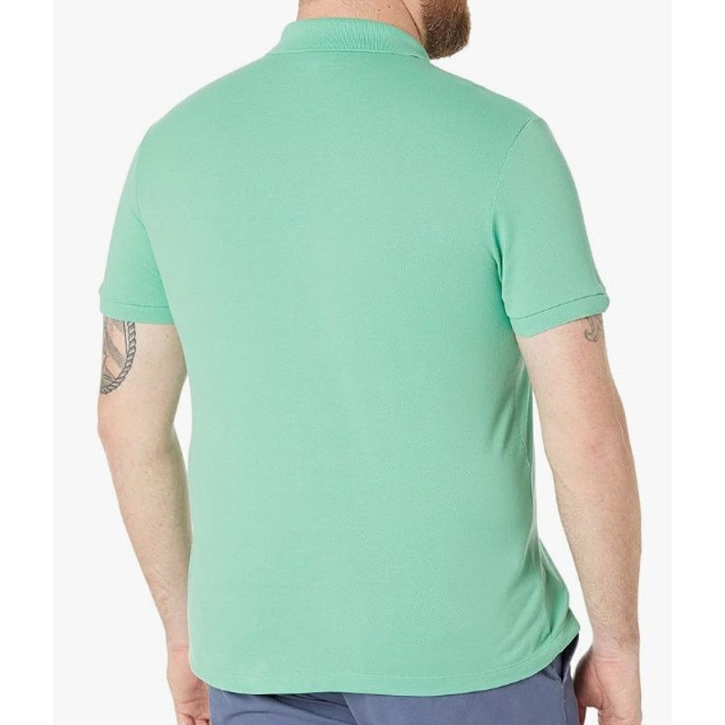 Lacoste Lacoste Men's Regular Fit Signature Cotton Polo Green 4XL Size US XXL / EU 58 / 5 - 3 Thumbnail
