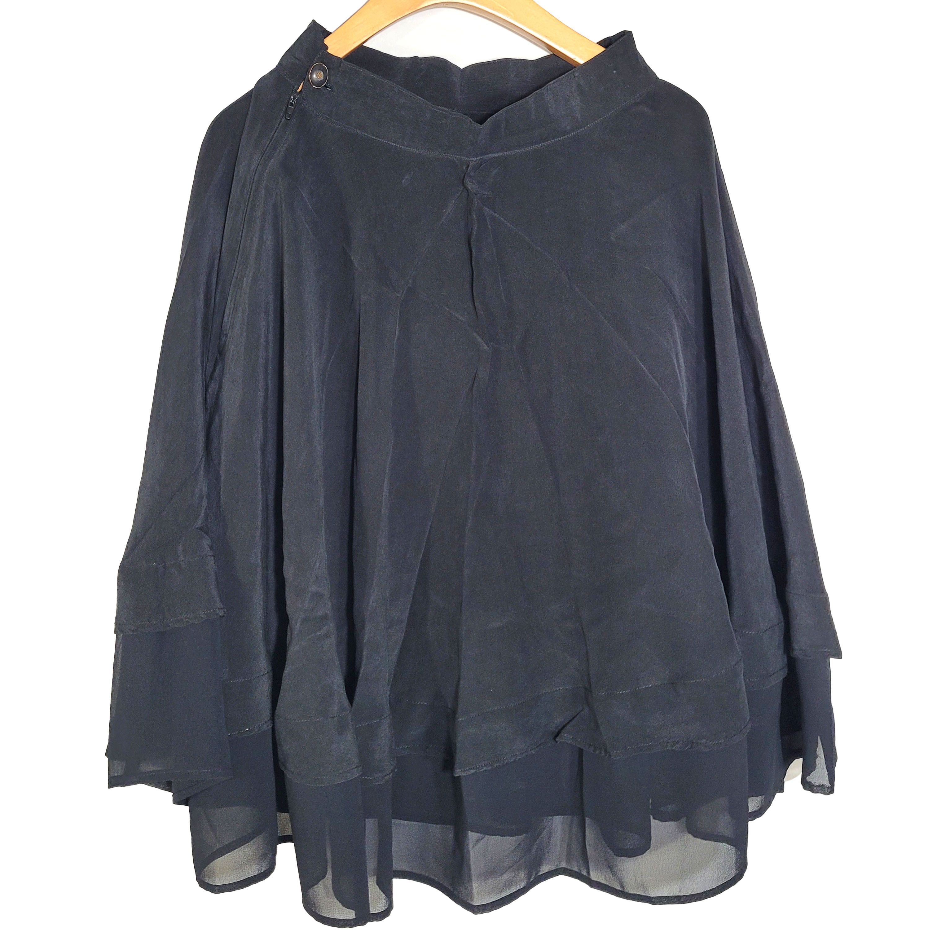 Other Women's Silk Size XXS A-Line Skirt SCB058 Size 22" - 1 Thumbnail