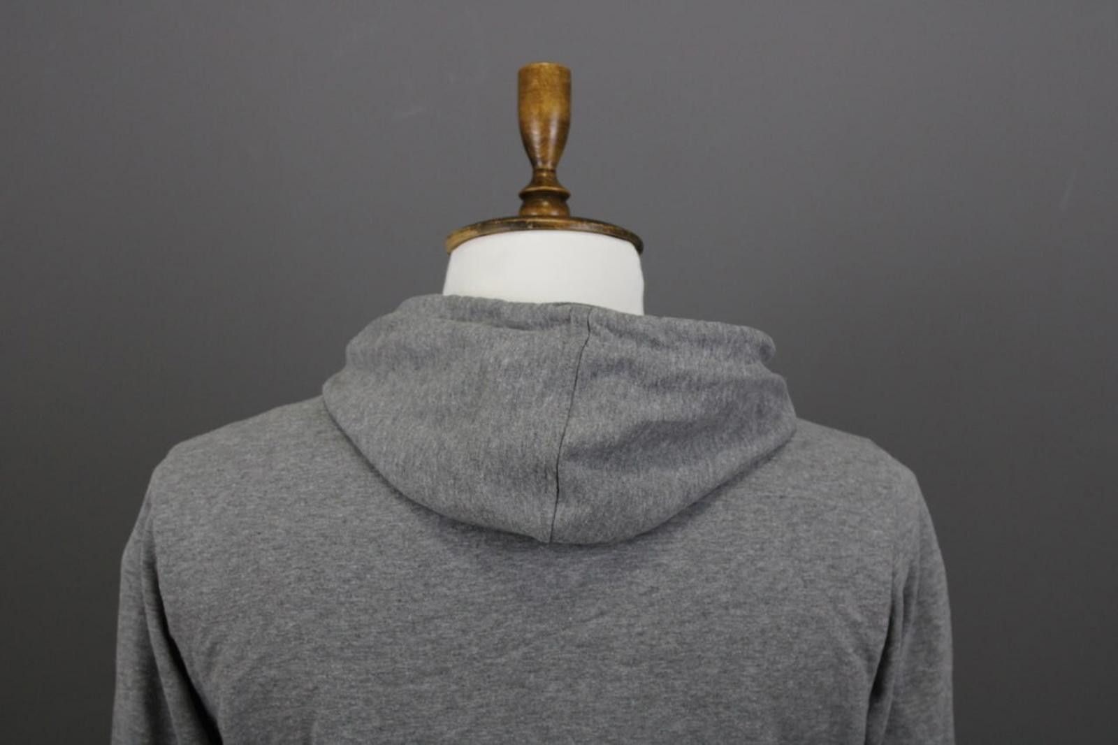 La Martina La Martina Buenos Aires Gray Knit Hooded Track Jacket Size M Size US M / EU 48-50 / 2 - 9 Thumbnail