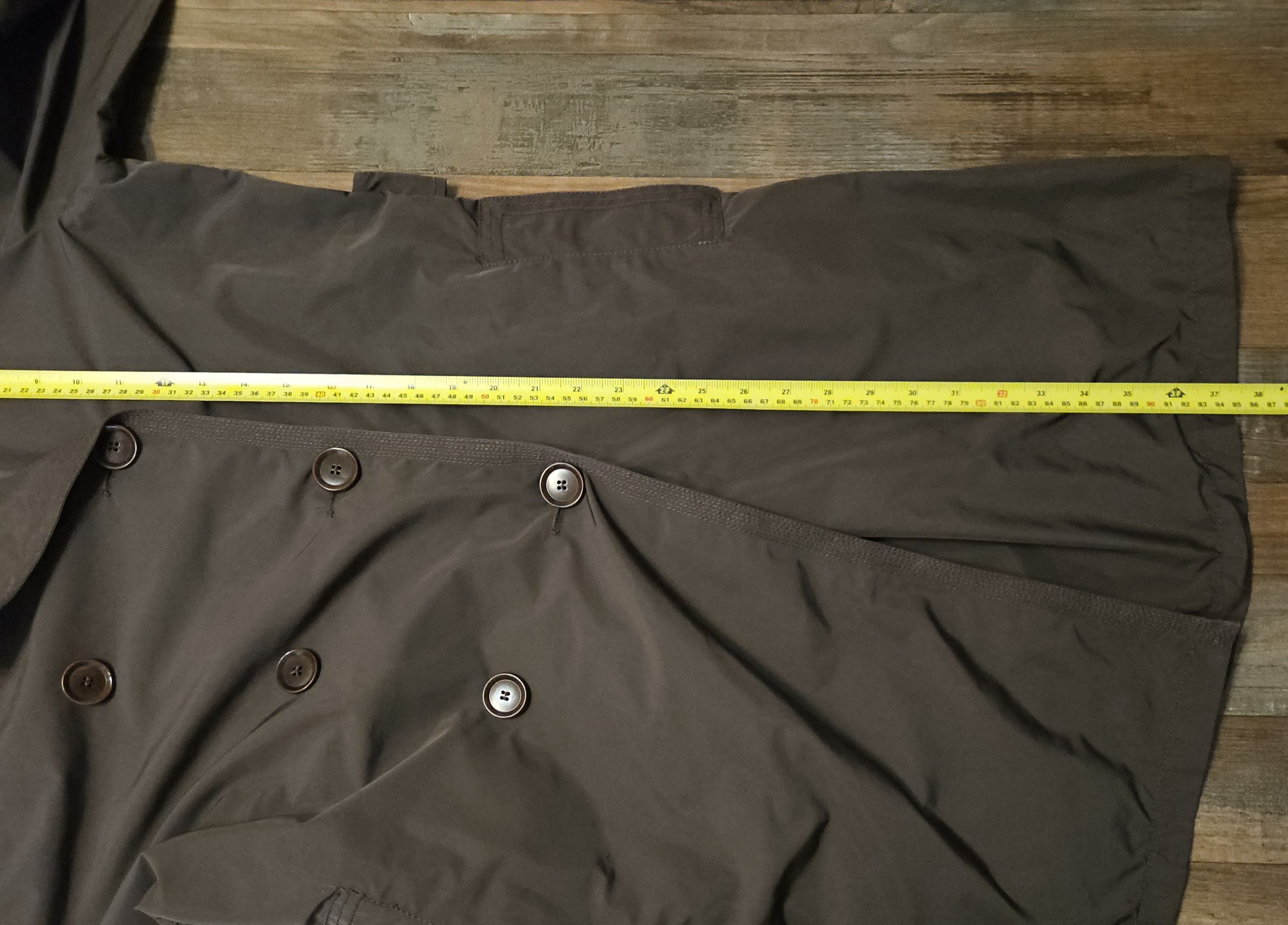Moncler × Vintage Vintage Moncler Trench Coat Polyamide Womens size 3/M-L Size M / US 6-8 / IT 42-44 - 14 Thumbnail
