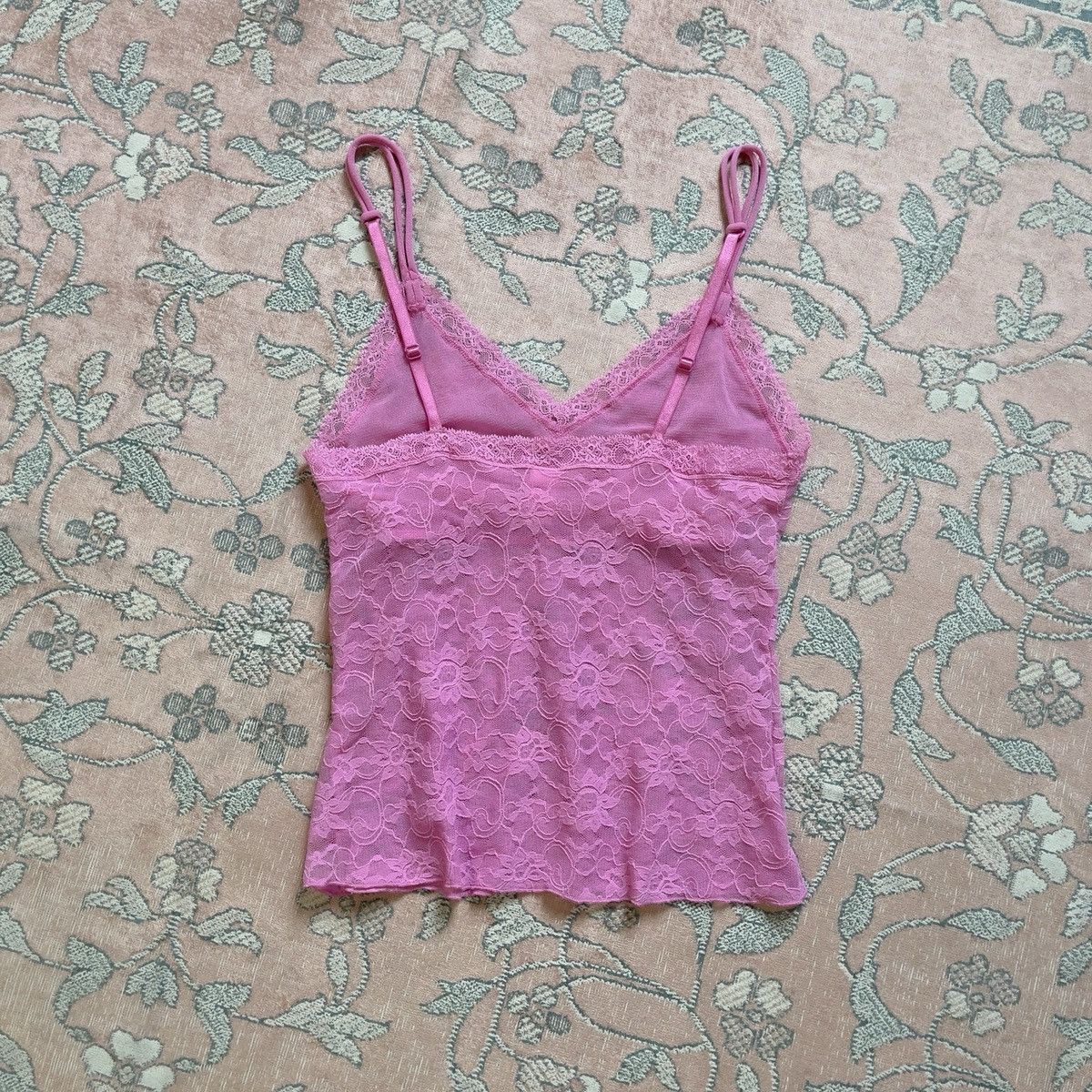 Victoria's Secret Victoria’s Secret Pink Floral Lace Camisole (XS–S) Size S / US 4 / IT 40 - 6 Thumbnail