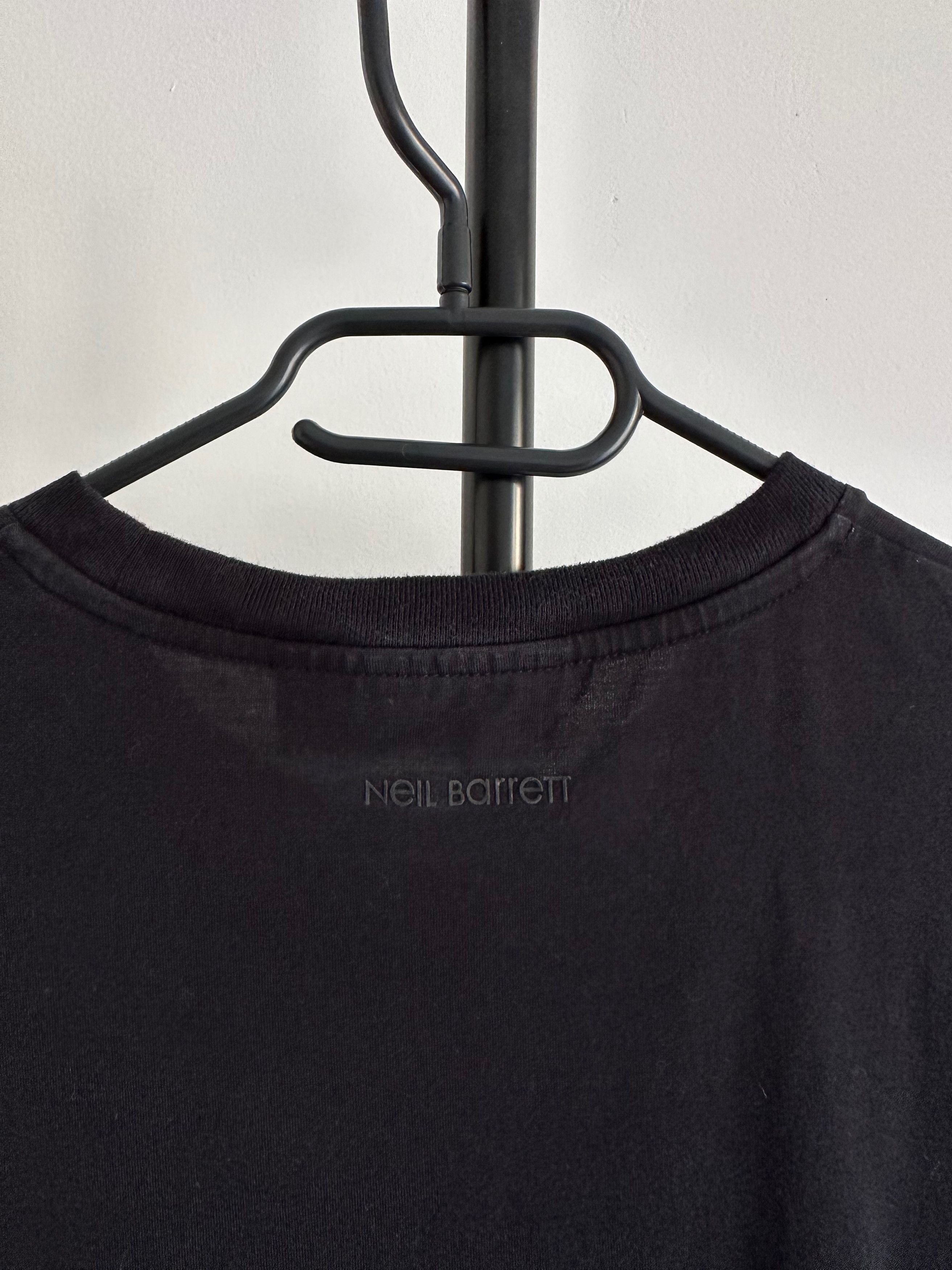 Neil Barrett NEIL BARRETT black t shirt AW20 Slim Fit Size US M / EU 48-50 / 2 - 9 Thumbnail