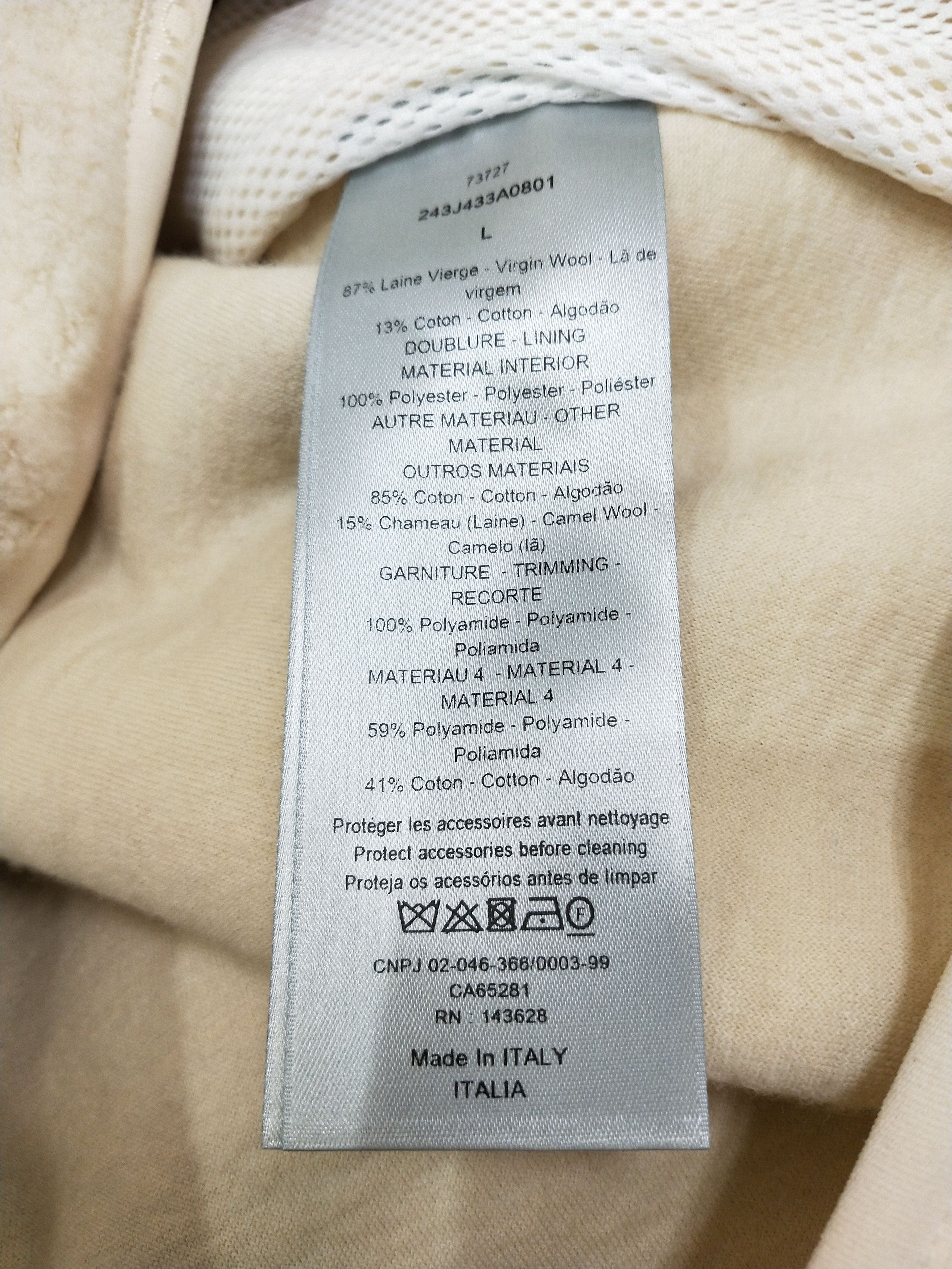 Birkenstock × Dior 1947 CD Zipped Jacket Size US L / EU 52-54 / 3 - 8 Thumbnail