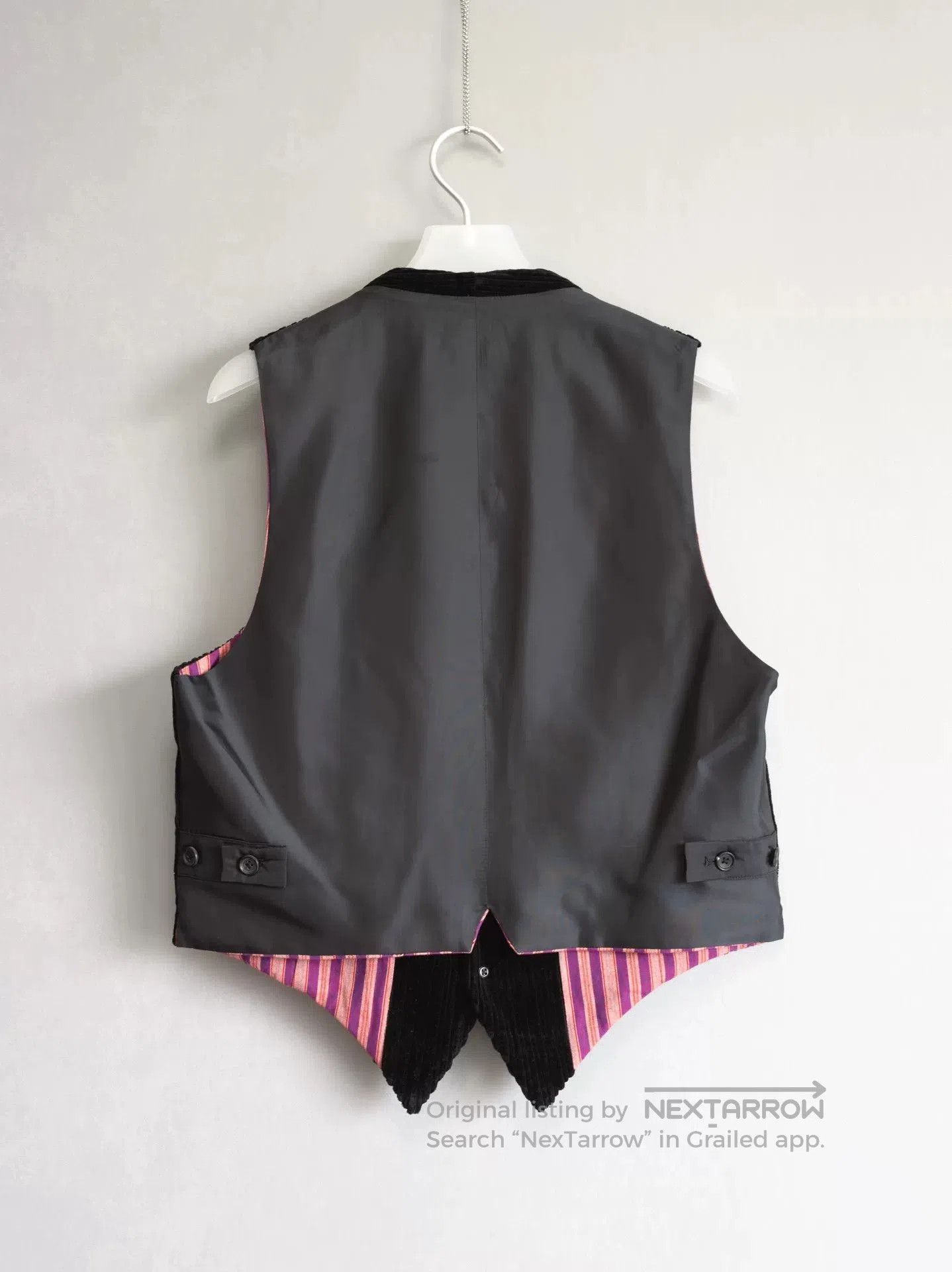 Yohji Yamamoto black corduroy four. Size S / US 4 / IT 40 - 3 Thumbnail