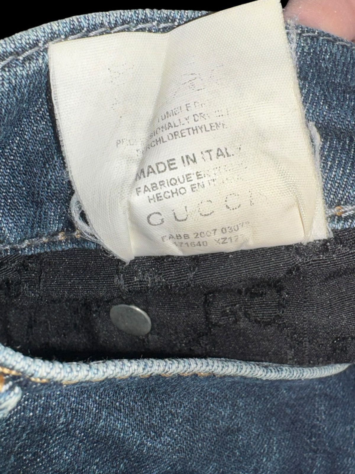 Gucci Gucci jeans 00s Y2K indie sleaze Size US 33 - 7 Thumbnail
